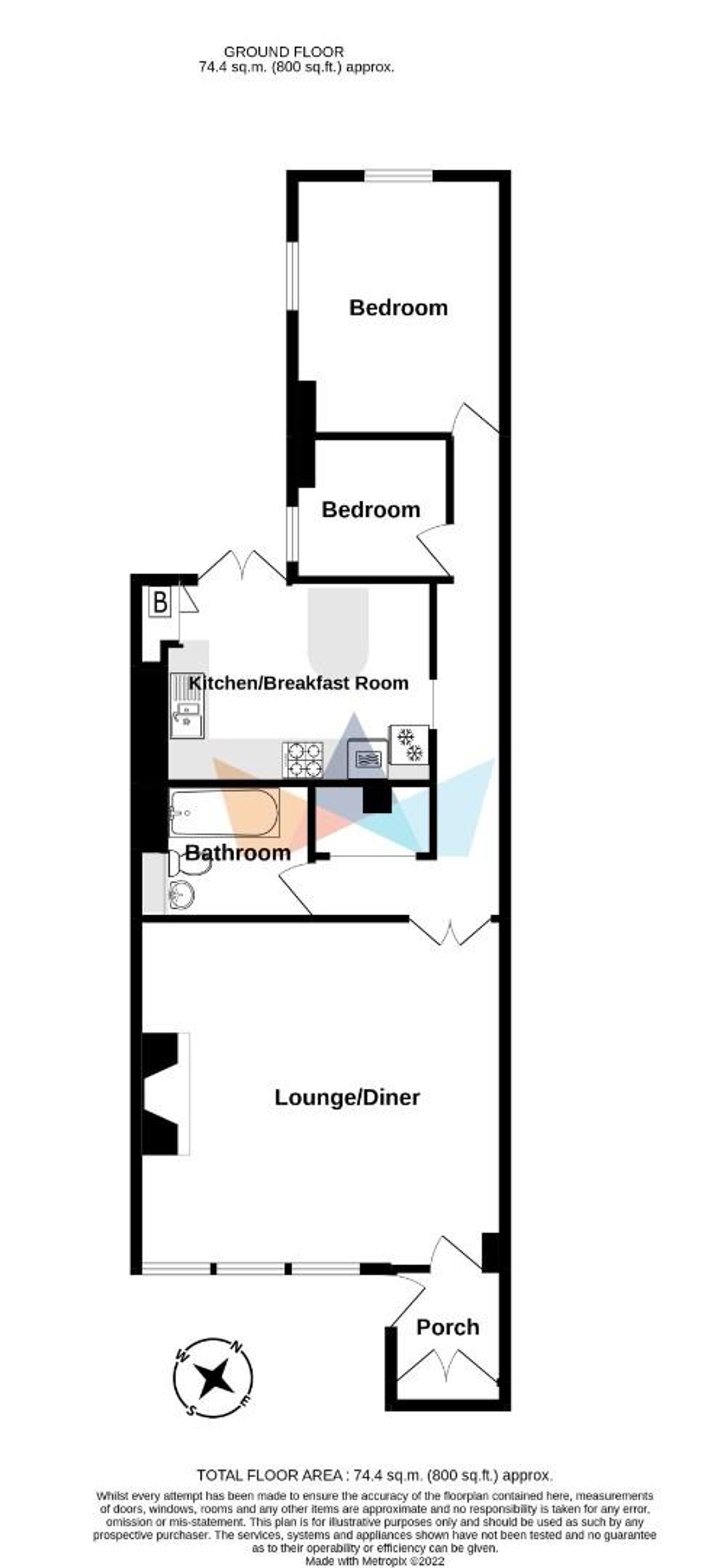 Wellington Crescent, Ramsgate CT11, 2 bedroom flat for sale 64098400