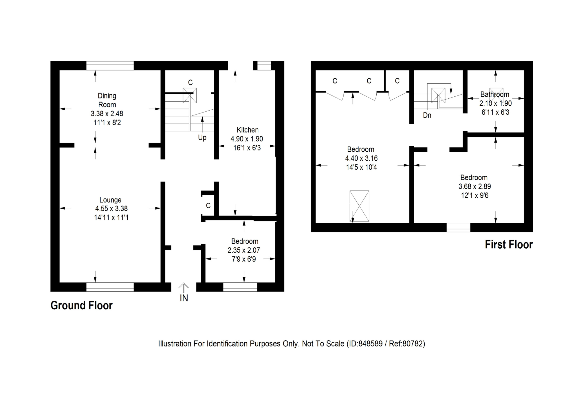 2, Drummond Court, Cupar floorplan