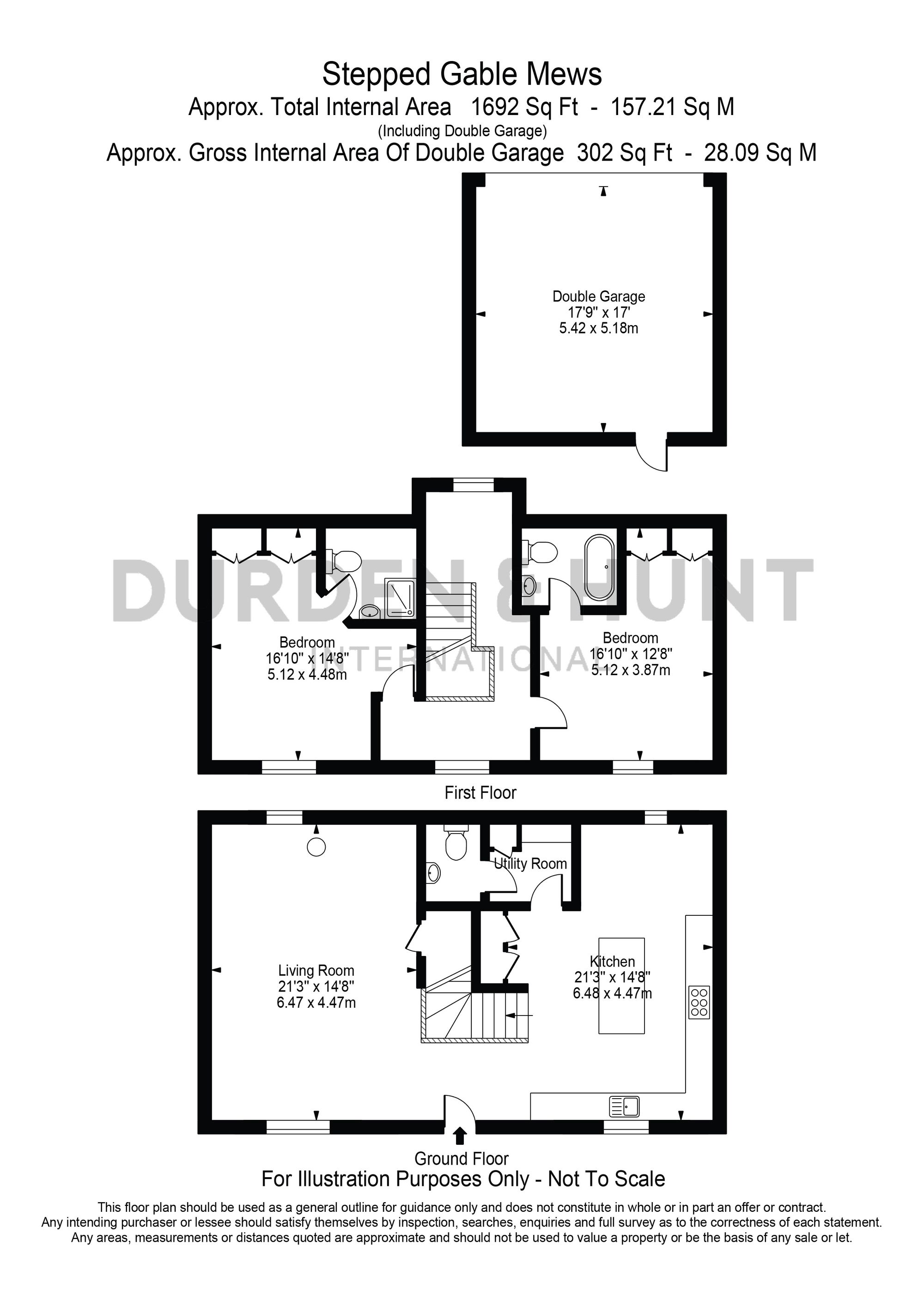 3 Stepped Gable Mews High Wych Lane, Sawbridgeworth floorplan