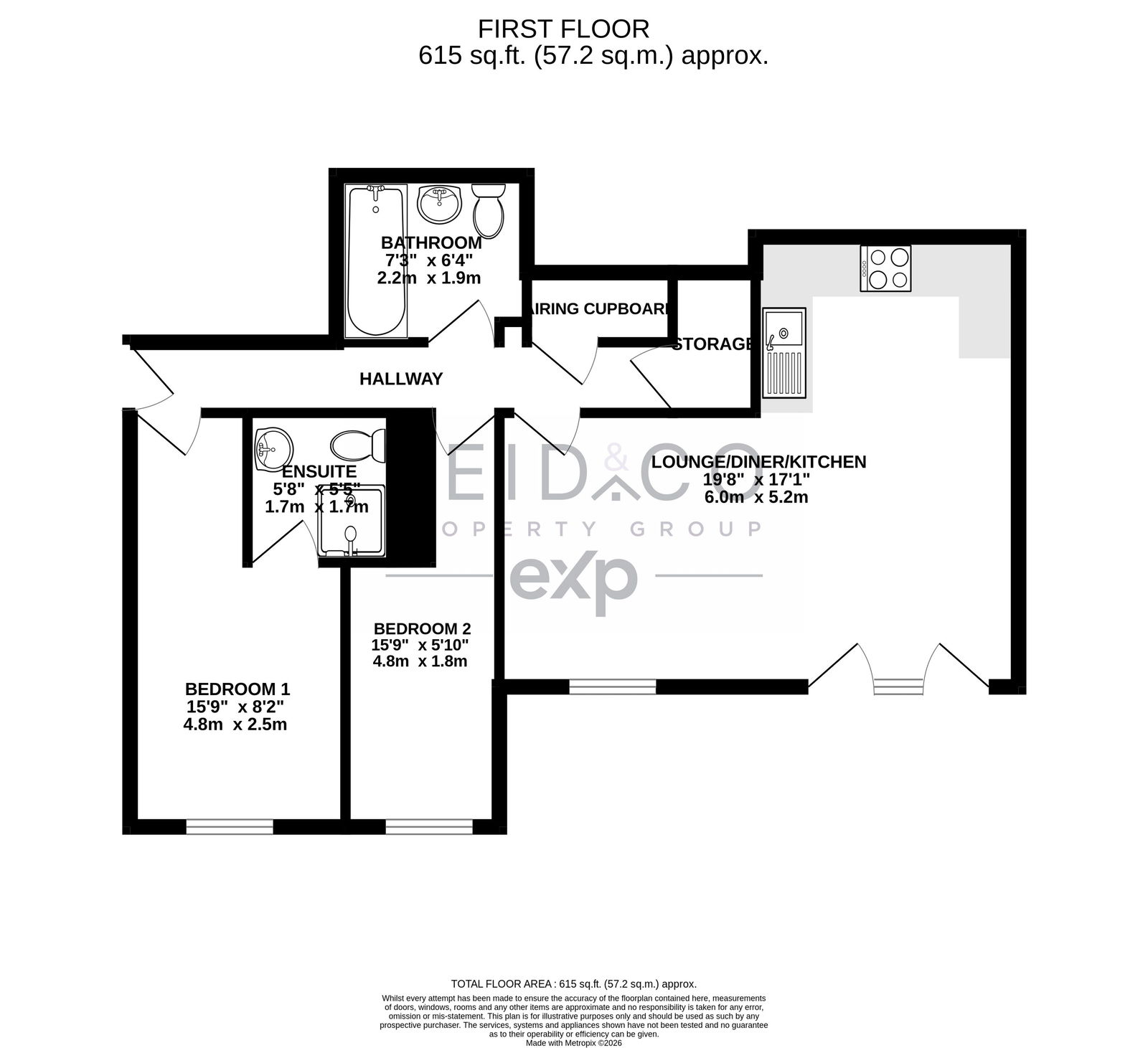 Wove Court,12, Garstang Road, Preston floorplan