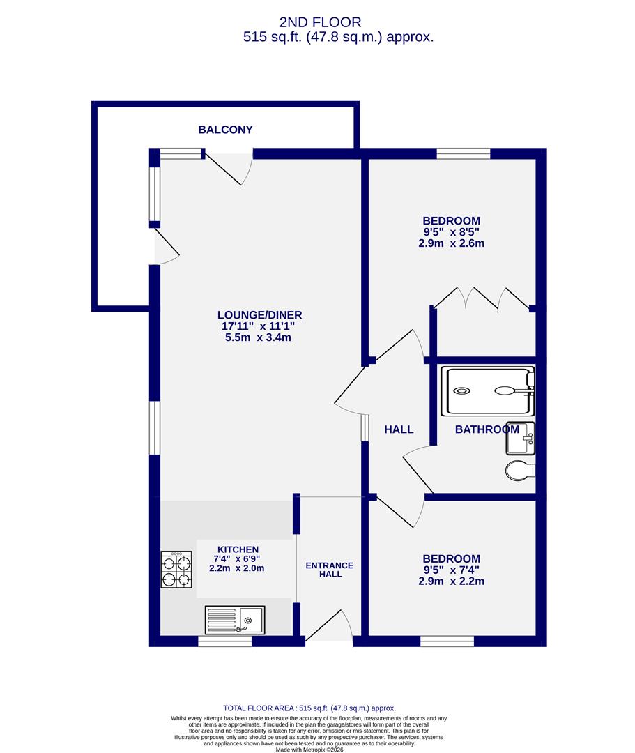 19, Mcquades Court, York floorplan