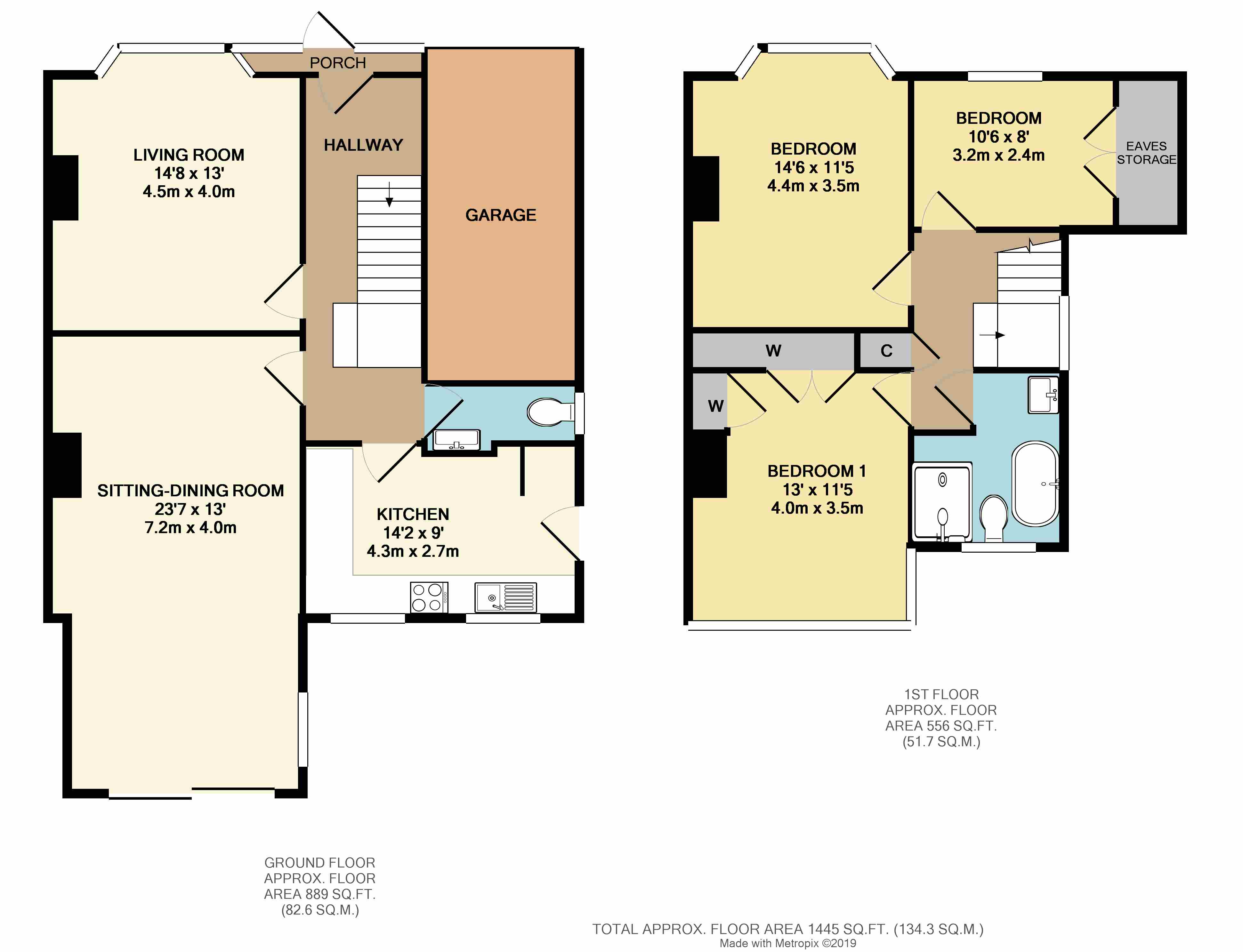 3 Bedrooms Semi-detached house for sale in Ruden Way, Epsom KT17