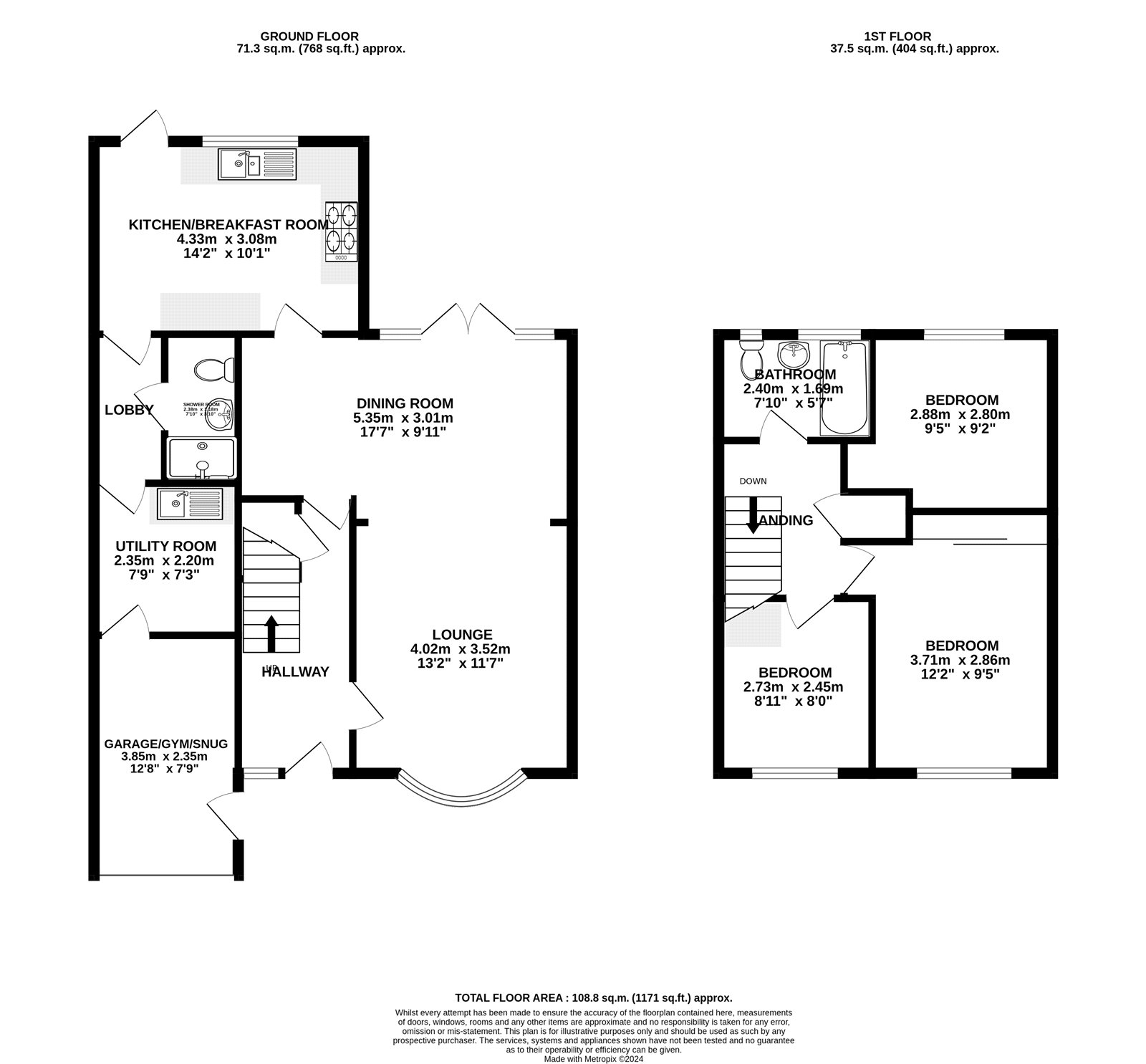 5, Waylands, Kent floorplan