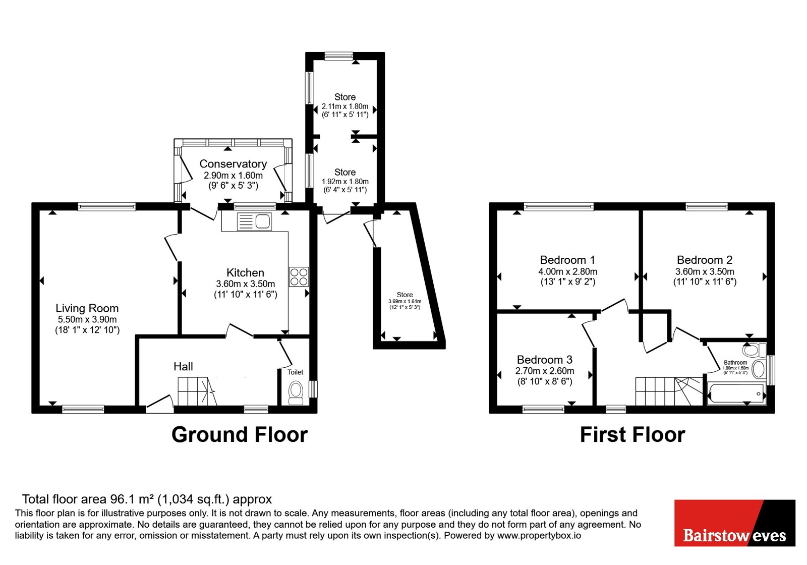 170, Bilborough Road, Nottingham floorplan