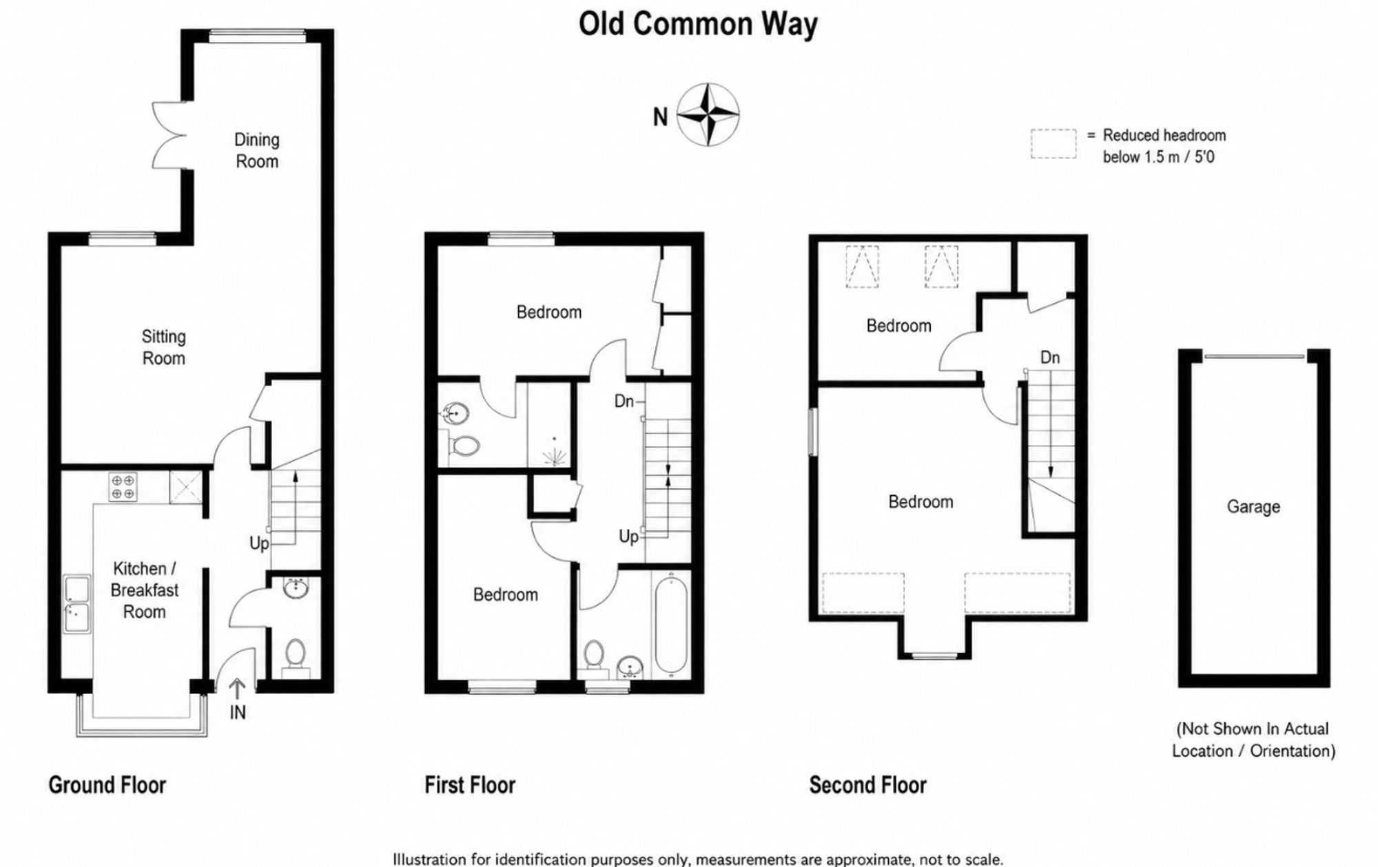 5 Old Common Way, Uckfield floorplan