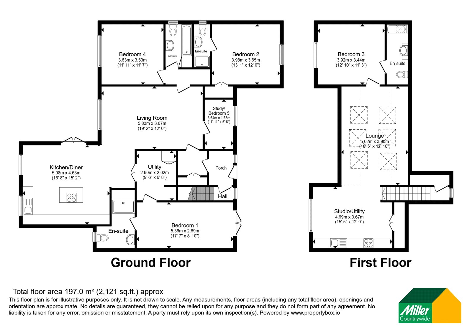 14, Richmond Way, Cornwall floorplan