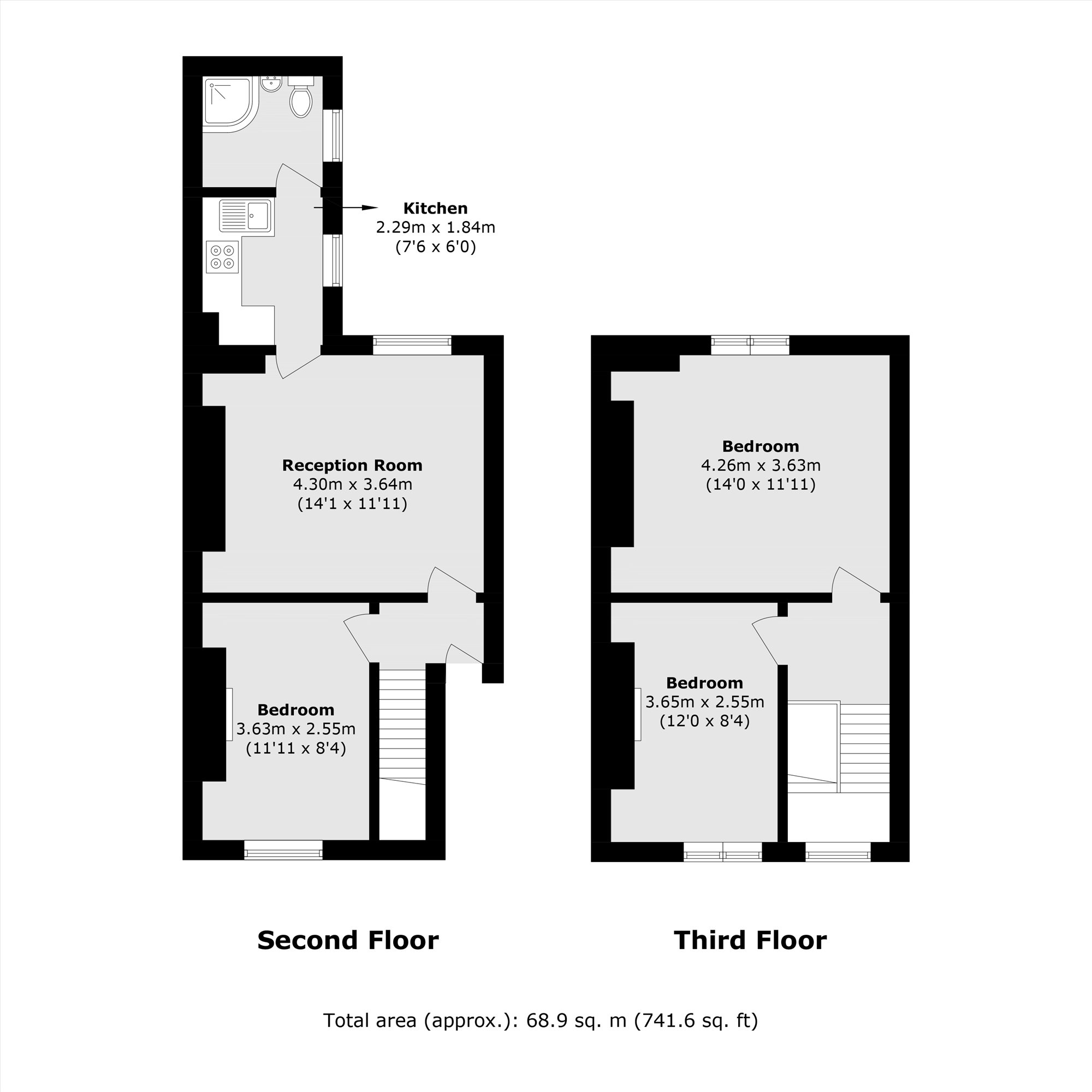 Flat 4, 49, Settles Street, LONDON floorplan