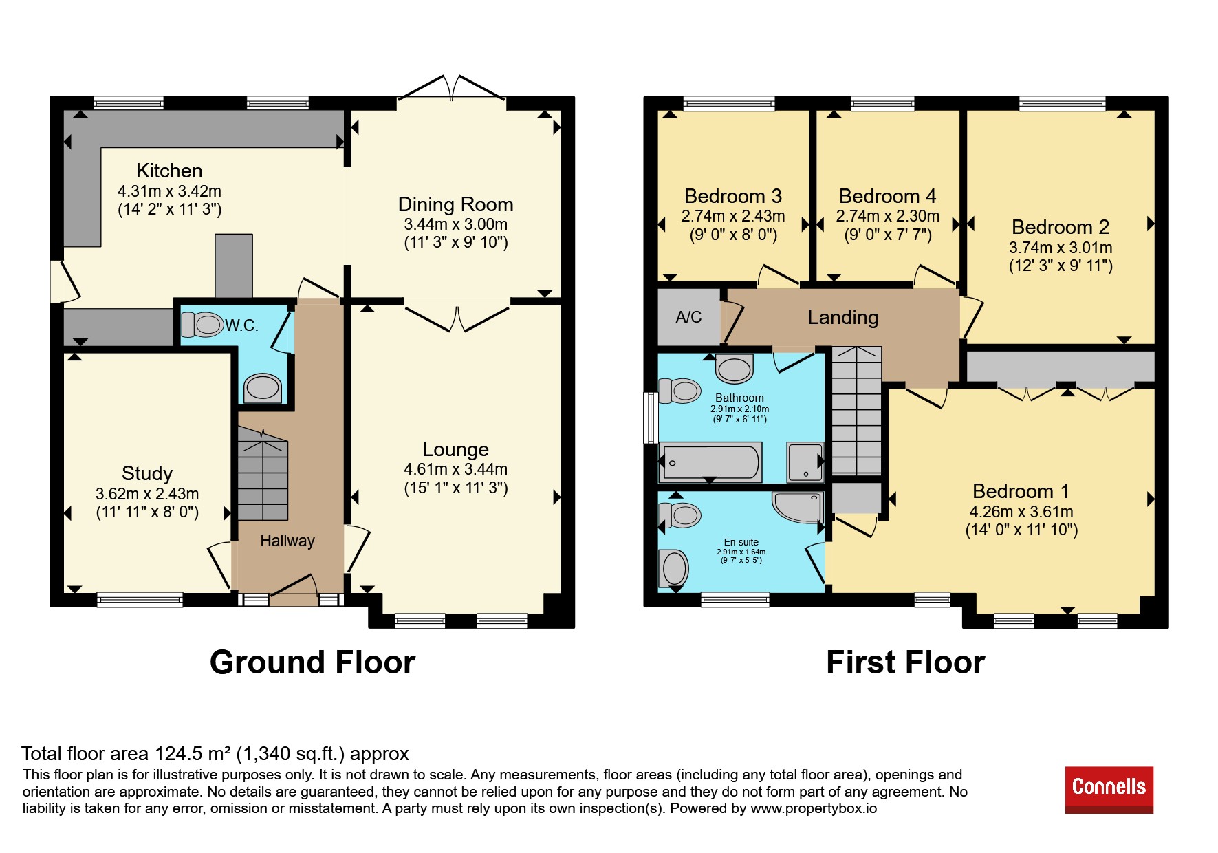 23, Campion Drive, Yeovil floorplan
