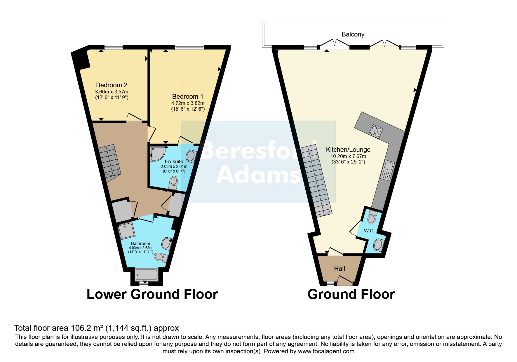 5, Penmaen Bod Elias, Colwyn Bay floorplan