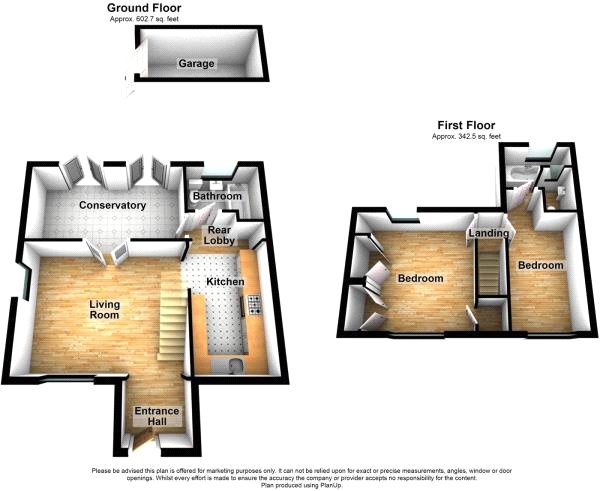 2 Bedrooms Semi-detached house for sale in Frys Cottages, High Street, Lower Stoke ME3