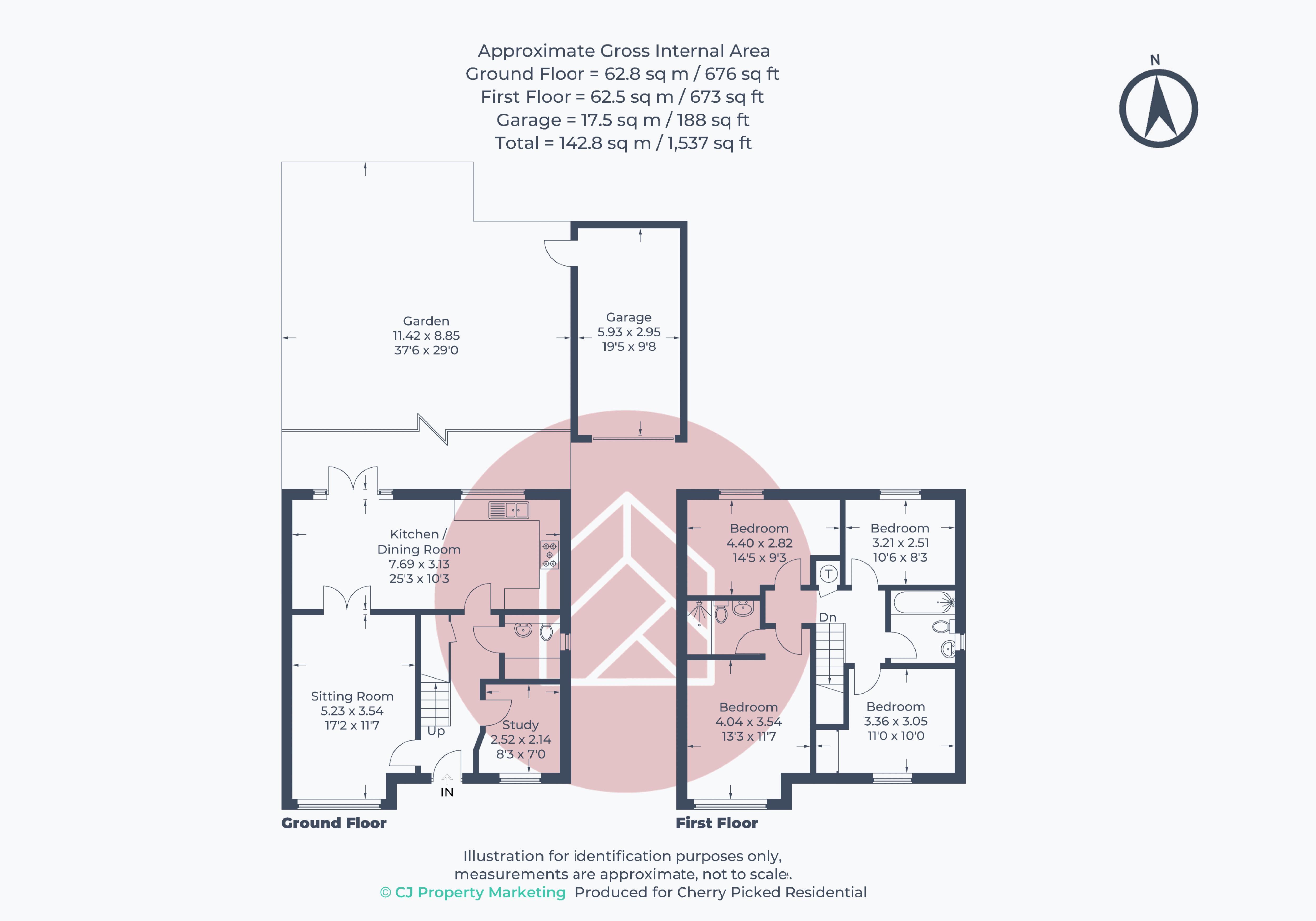 33, Broad Way, Bicester floorplan