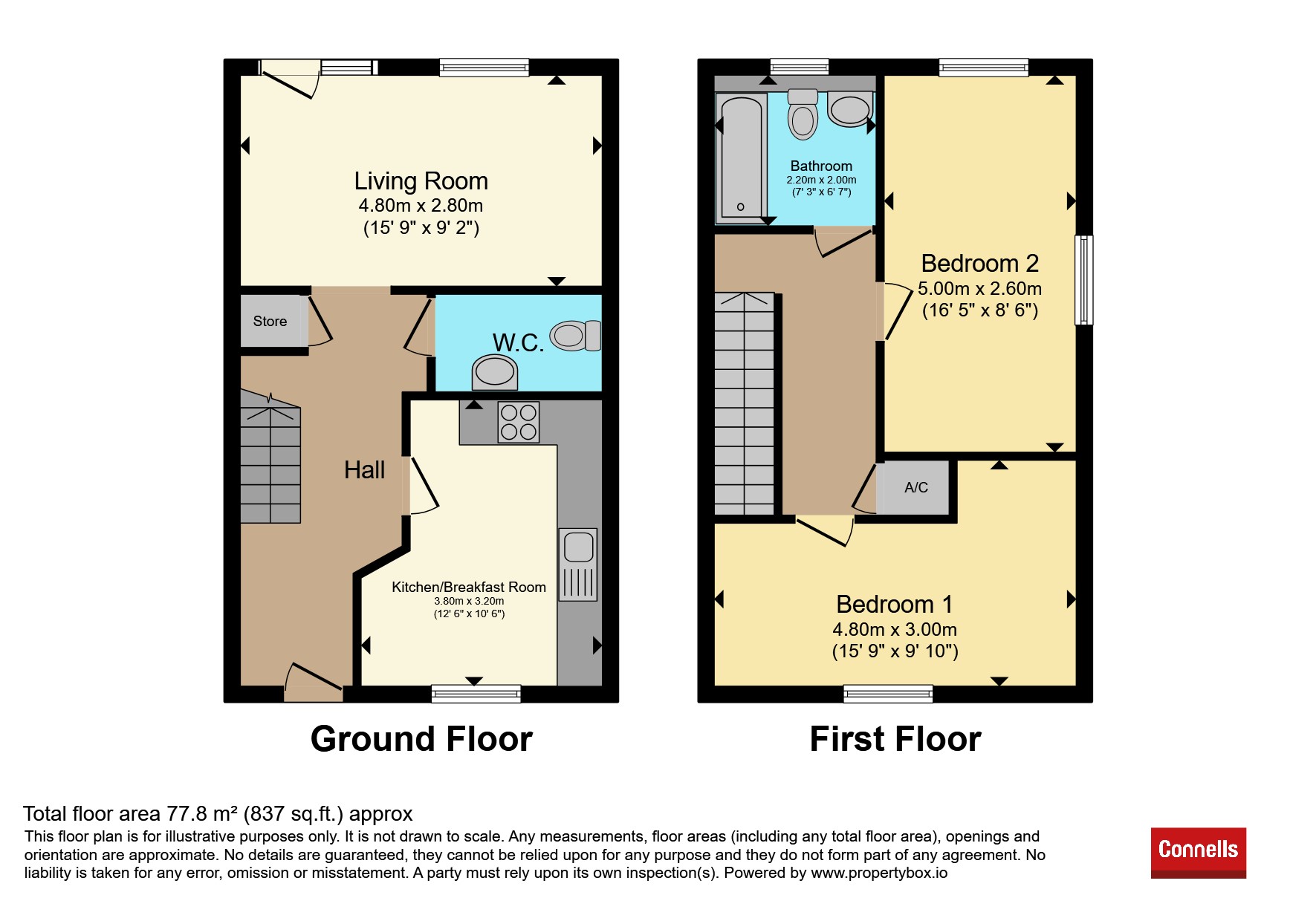 10, Bucksherd Close, Cambridge floorplan
