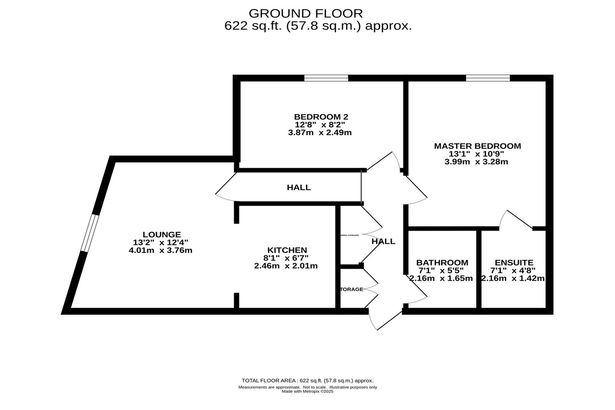17 Balmoral House Pavilion Way, Macclesfield floorplan
