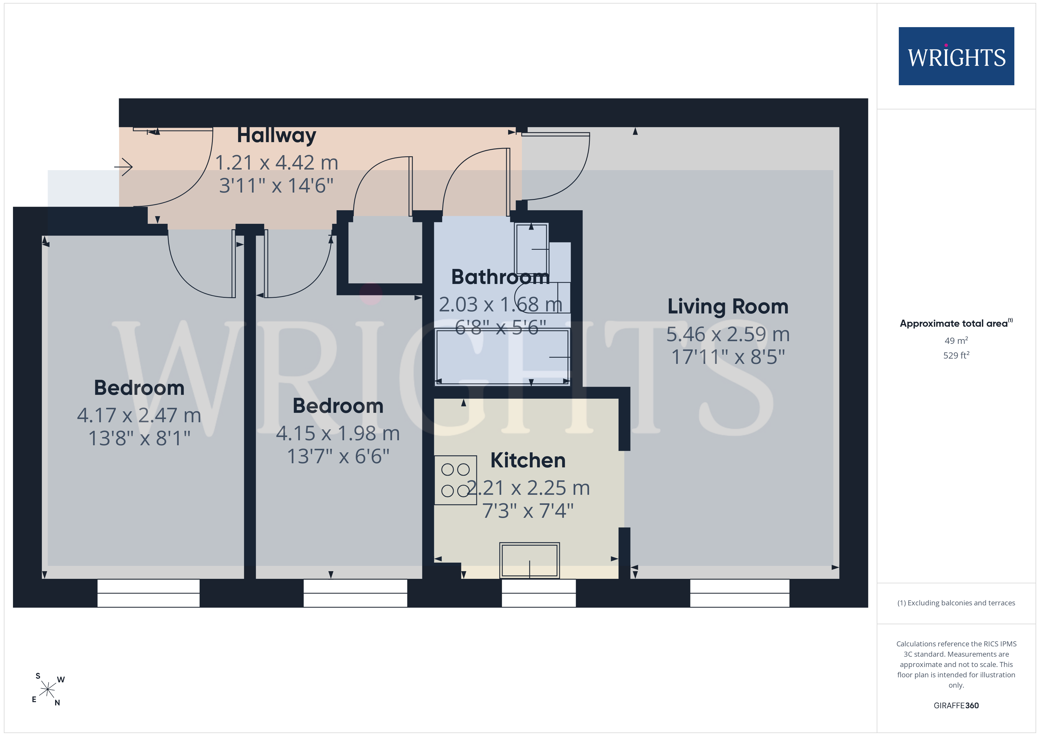 52, Bridge Court, Welwyn Garden City floorplan