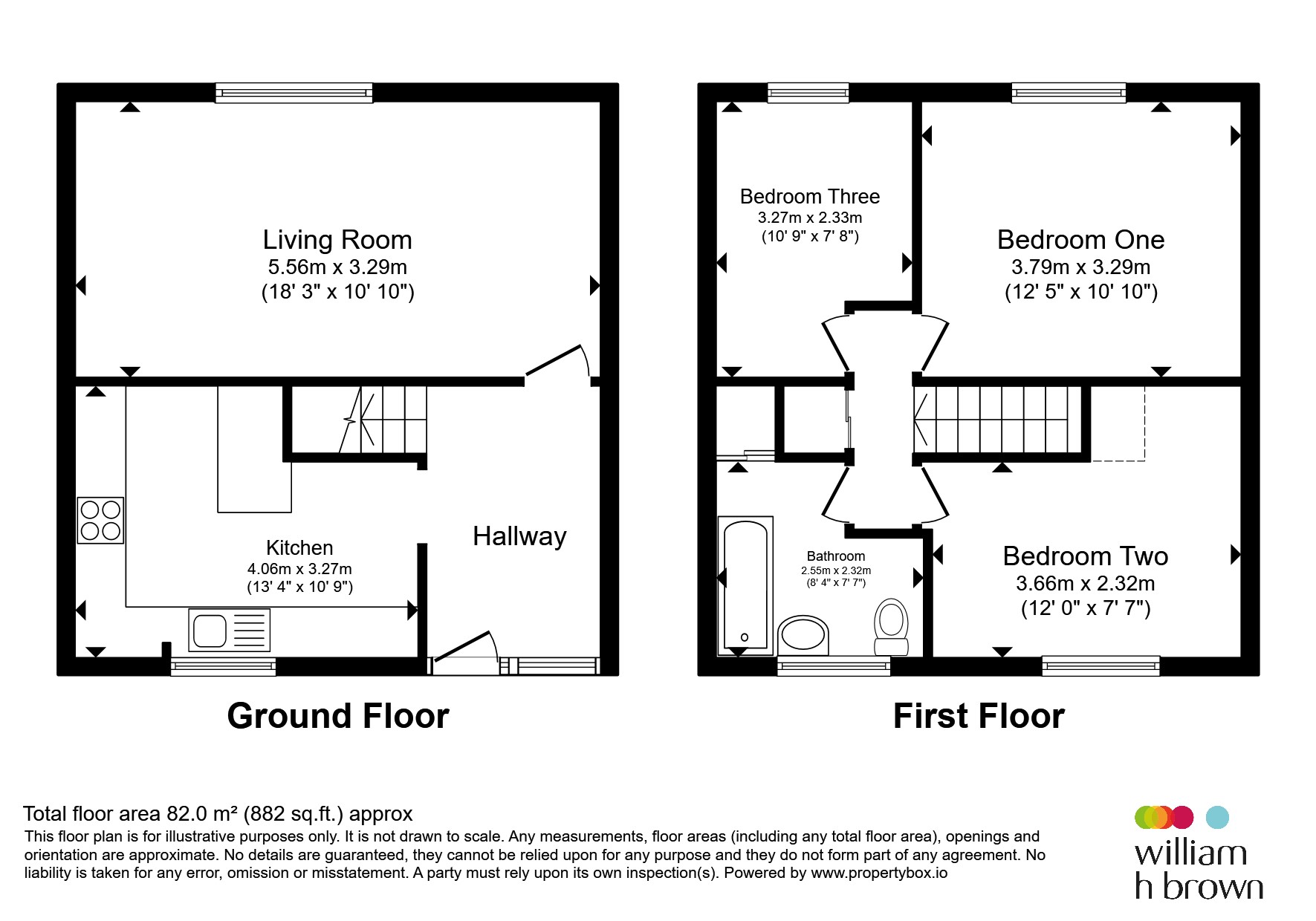 95, Raleigh Crescent, Stevenage floorplan