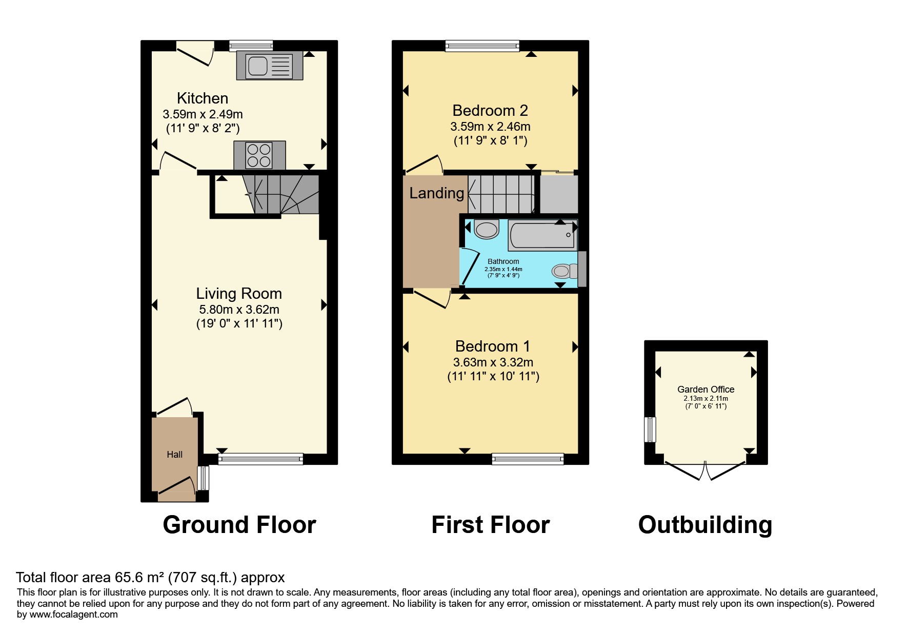 14, Lower Close, Aylesbury floorplan