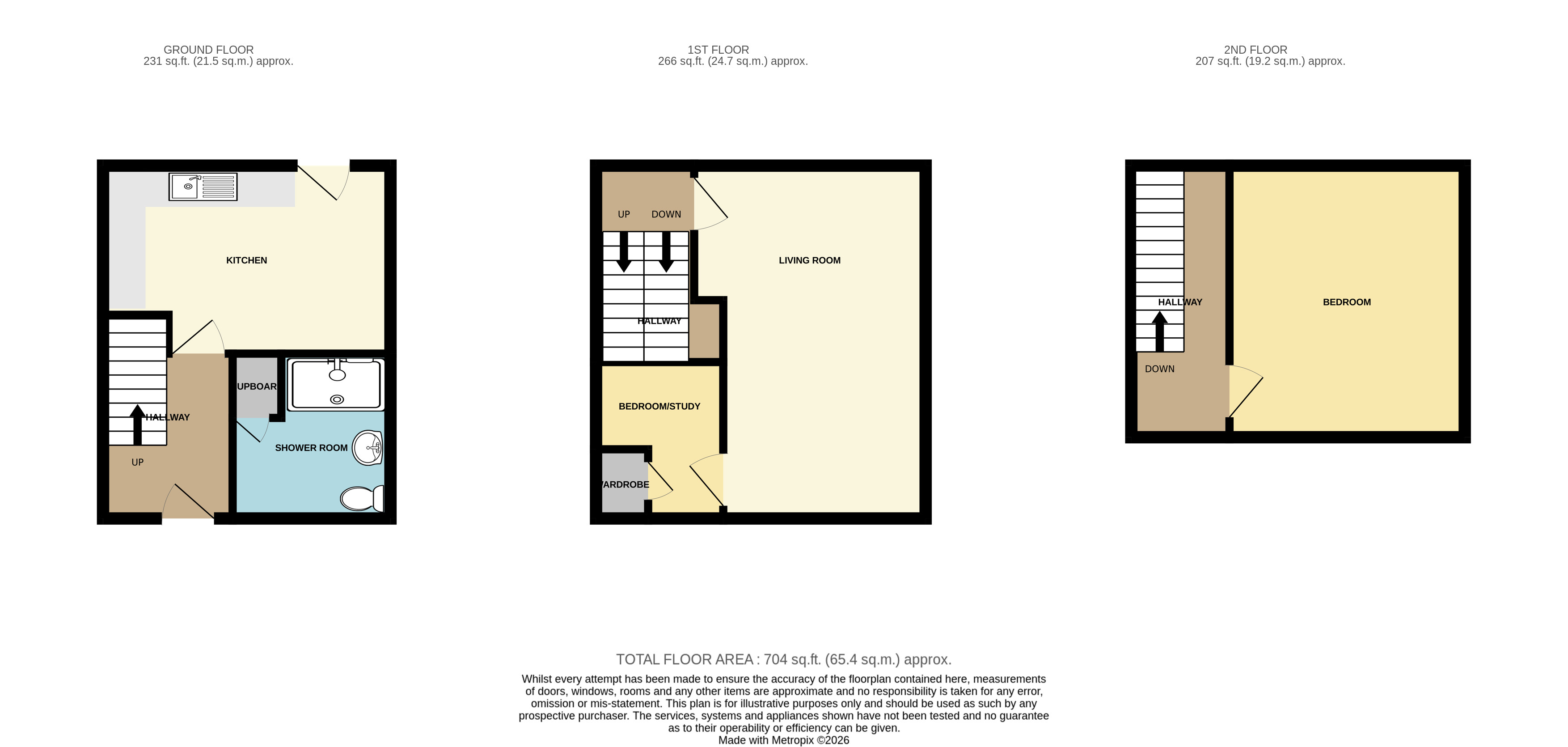 36, Market Street, Brechin floorplan