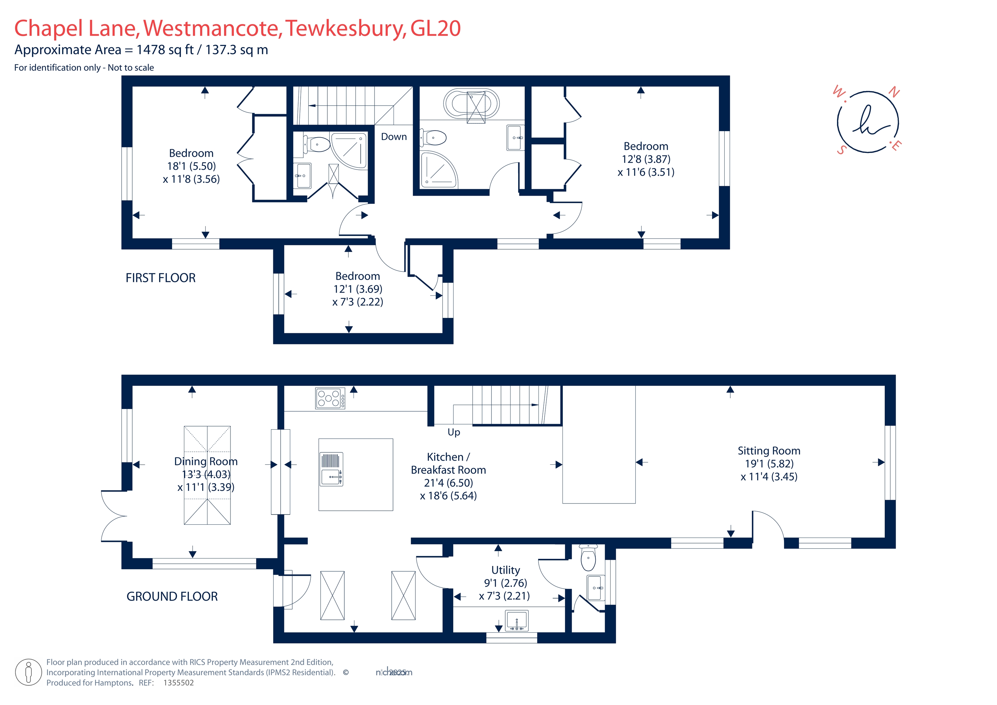 Peppercorn Cottage, Chapel Lane, Westmancote, Tewkesbury floorplan