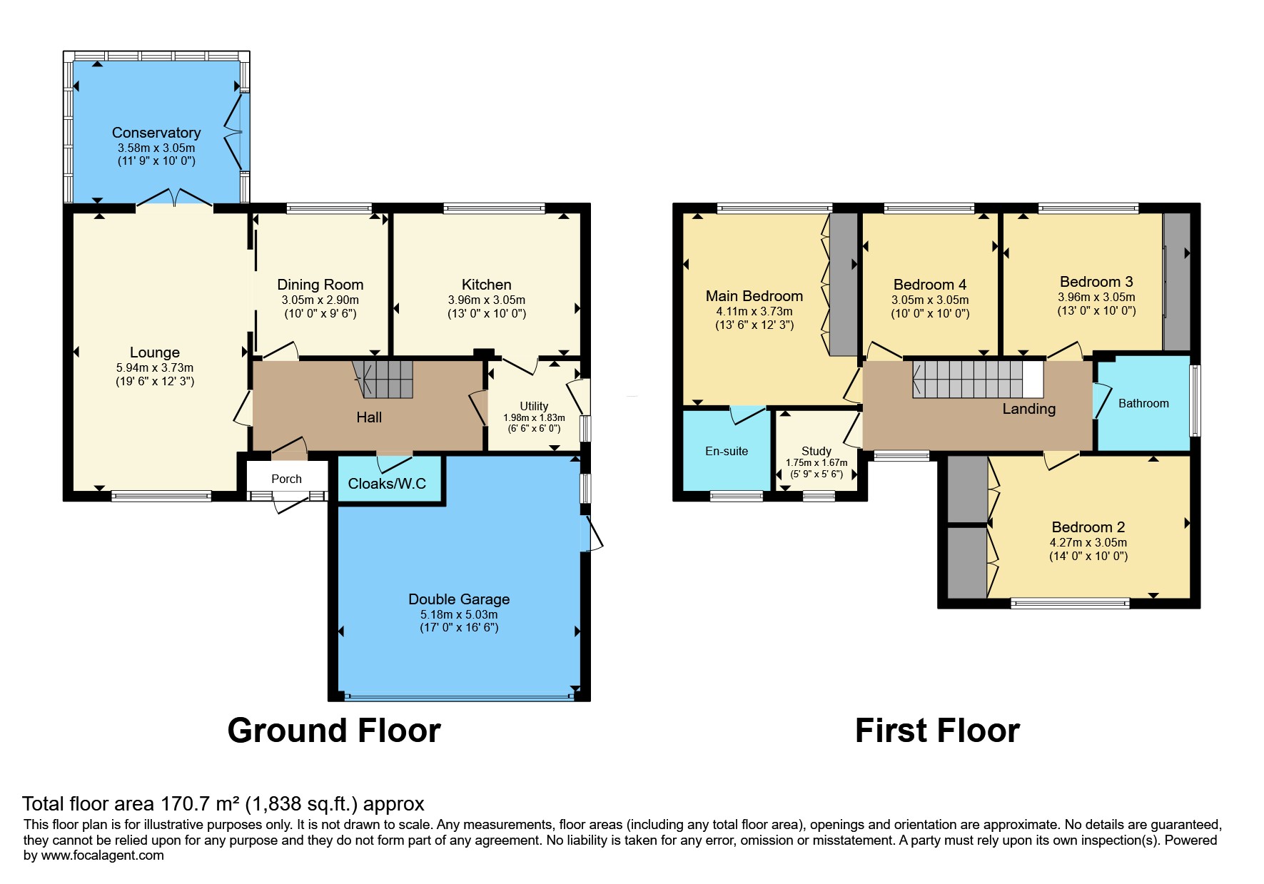 11, Argyll Close, Baildon floorplan