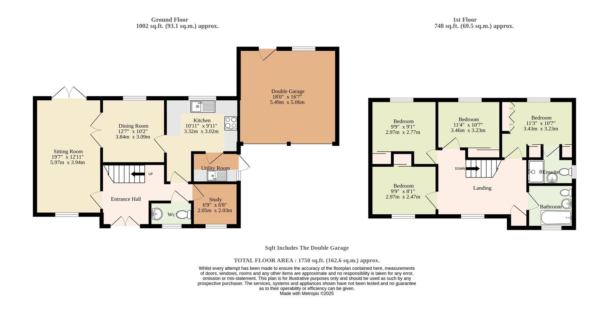 1 Borley Crescent, Bury St. Edmunds floorplan