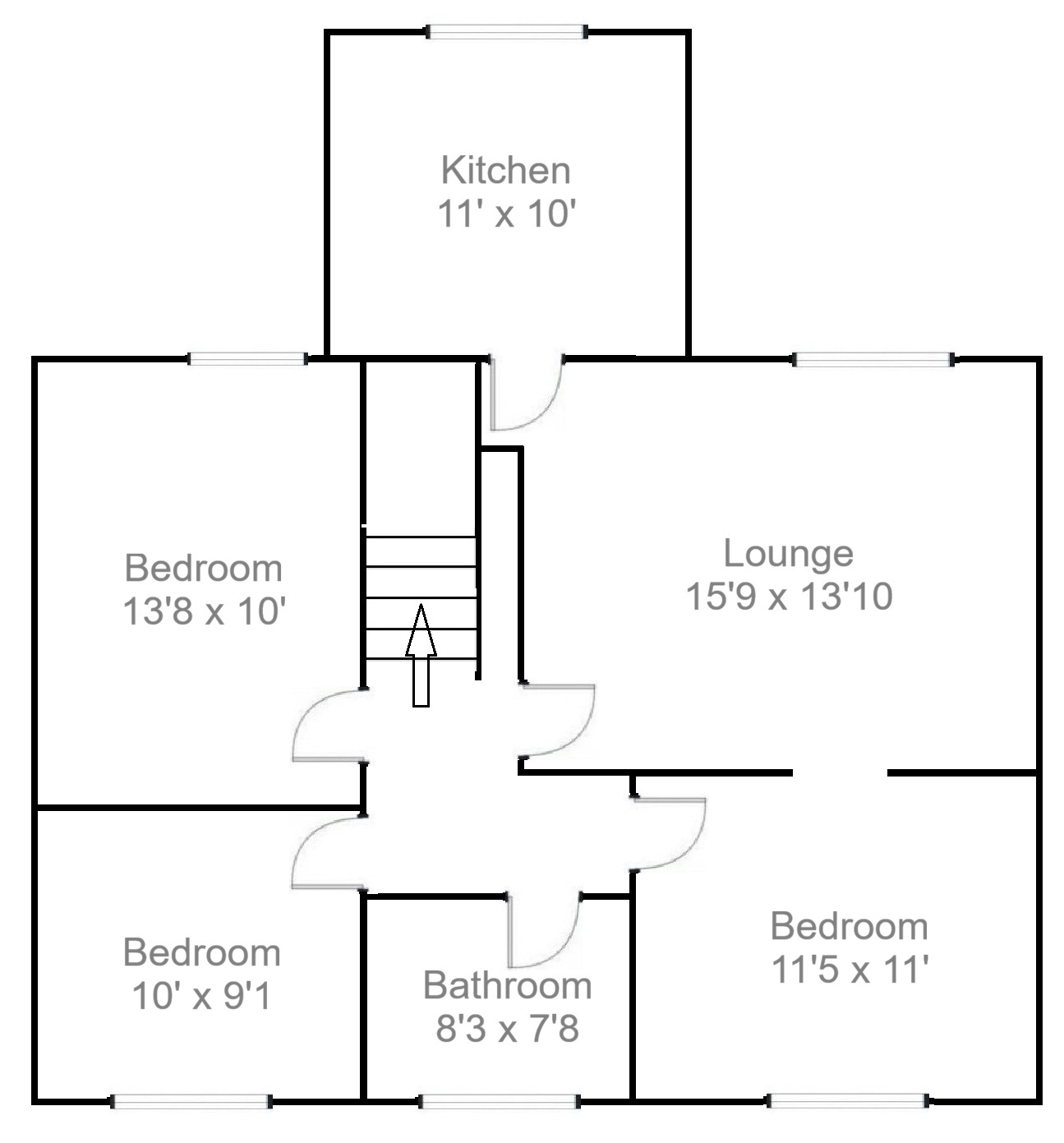 133A,, Main Street, Lanark floorplan