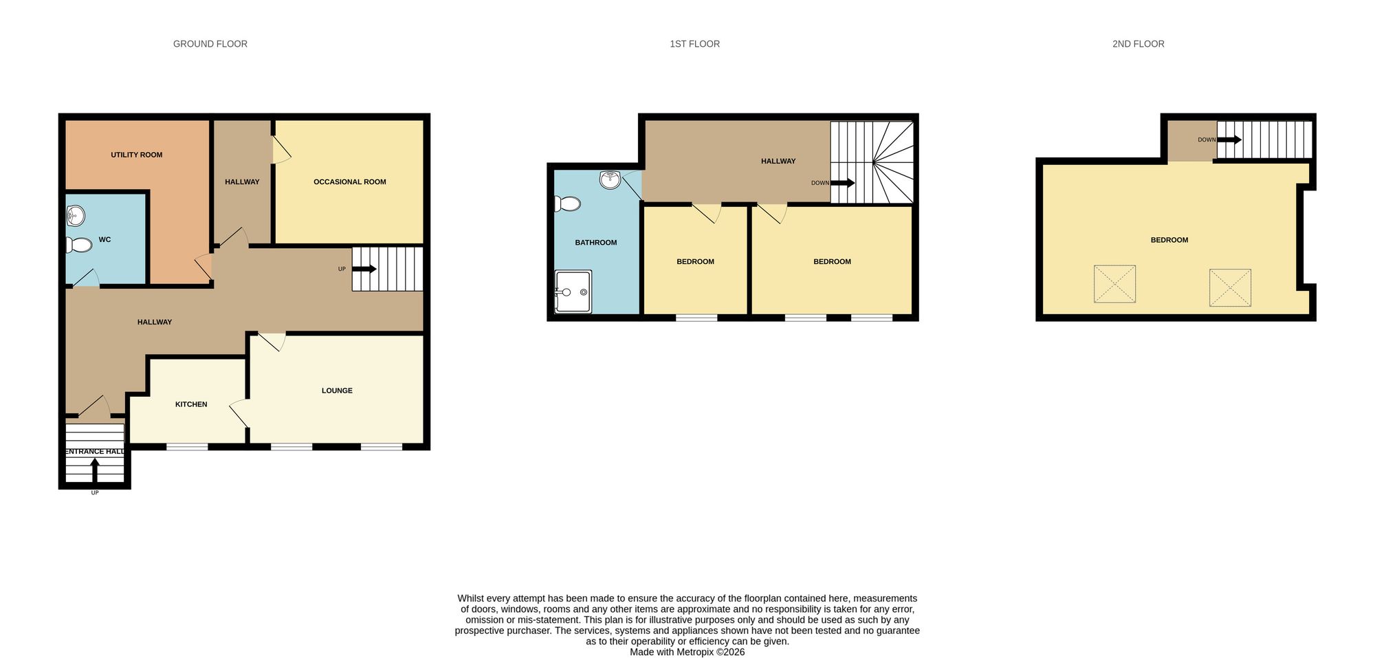 64a Newborough, Scarborough floorplan