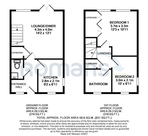 11, Elder Road, Basingstoke floorplan