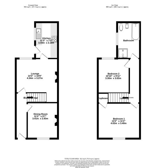 17, Barlow Street, York floorplan