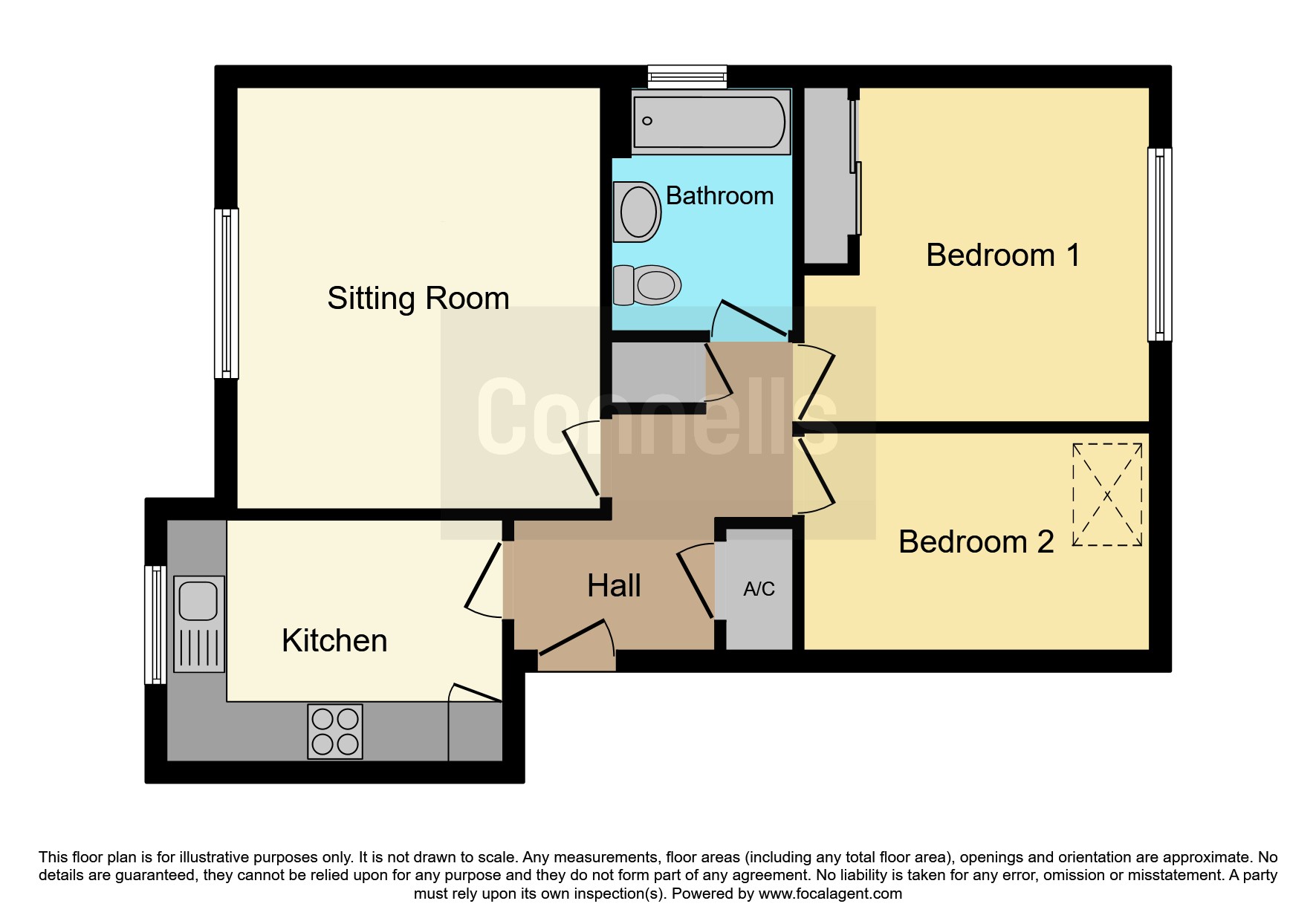 Flat 18, Woodpeckers, Heather Drive, Andover floorplan