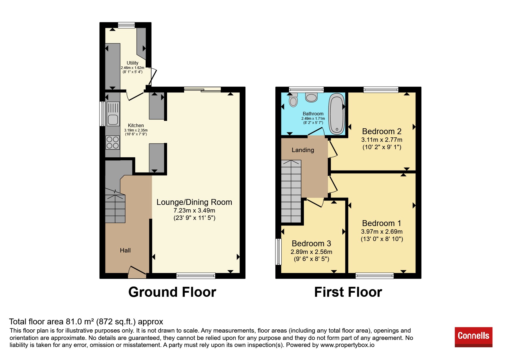 38a, Stanley Gardens, Paignton floorplan