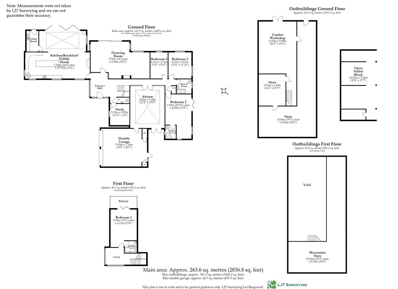 Lawn House, Slough Lane, Wimborne floorplan