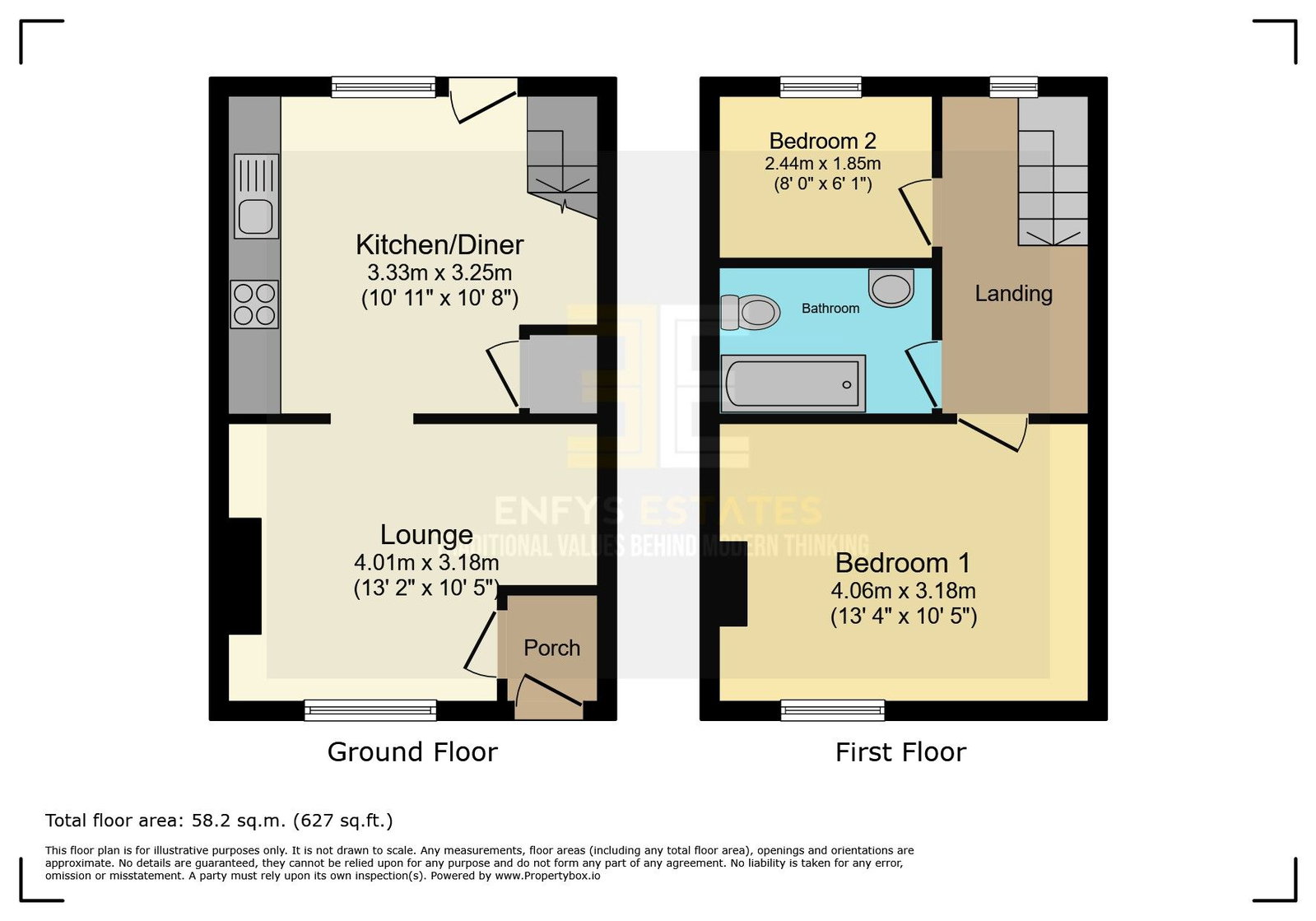 4, Victoria Terrace, Penmaenmawr floorplan