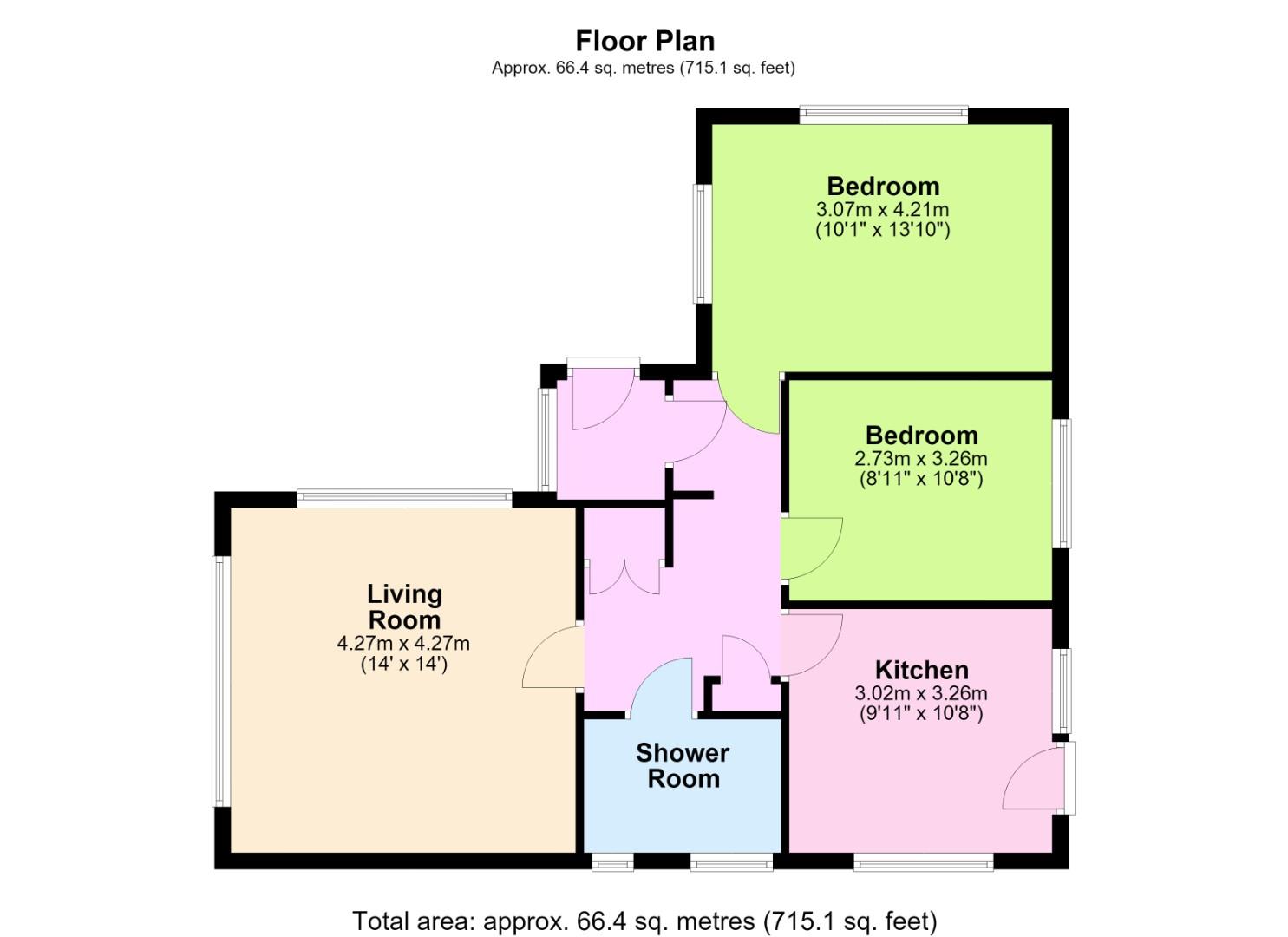 5, Russells Drive, Lancing floorplan