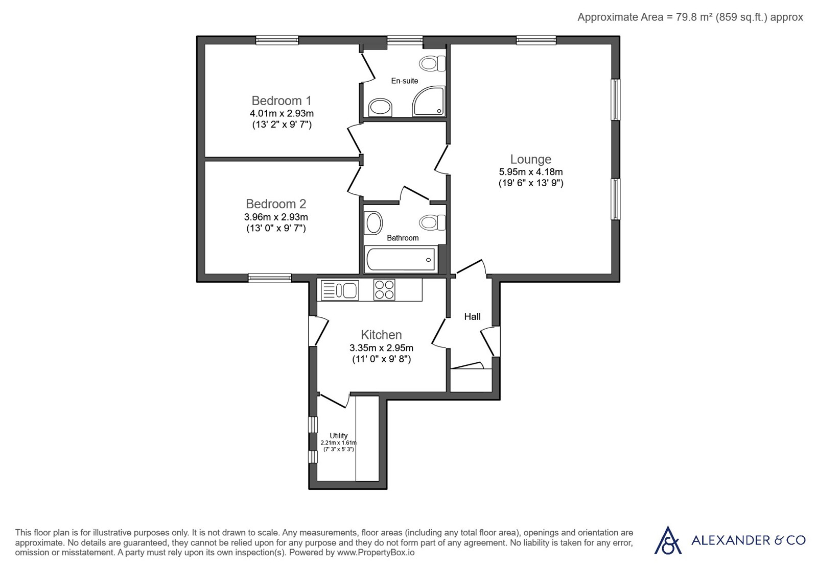 23, Building 20 Orchard Square, Bicester floorplan