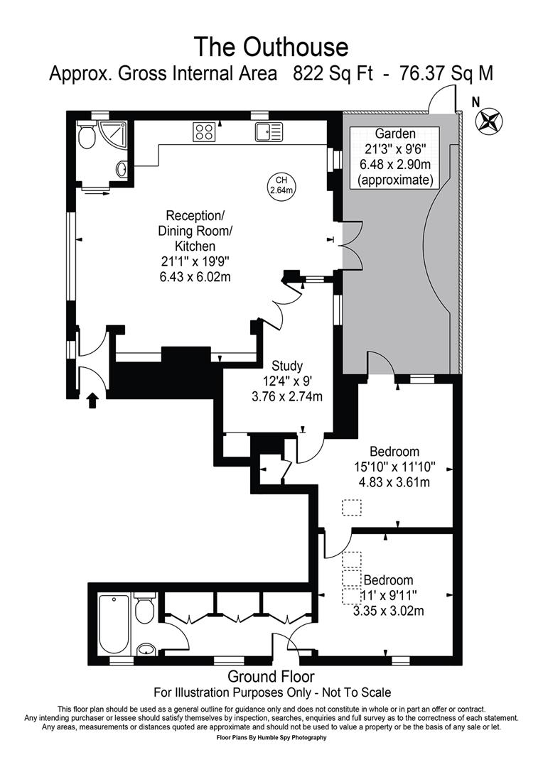 The Outhouse 21A, Rosemoor Street, London floorplan