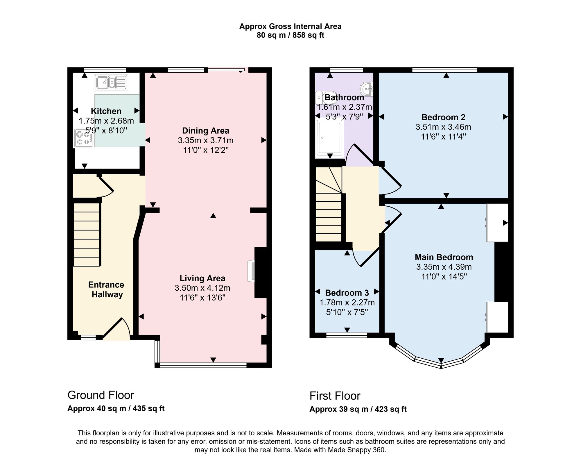 37 Largewood Avenue, Surbiton floorplan