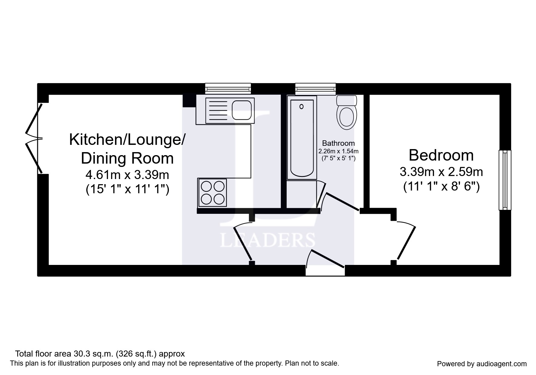 Millbrook Court, Millbrook Street, Cheltenham GL50, 1 bedroom flat for