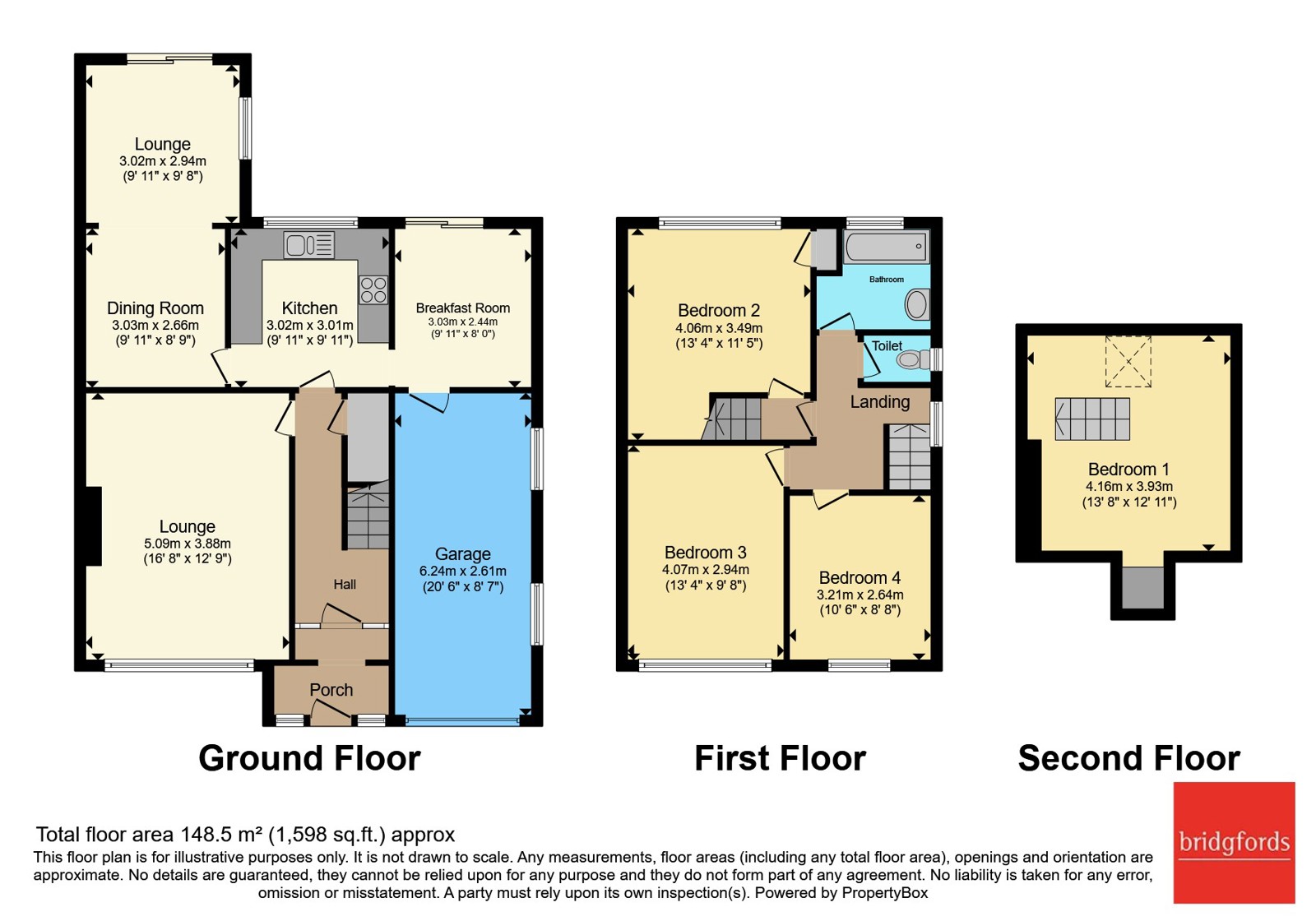 10, Ruscolm Close, Cheshire floorplan