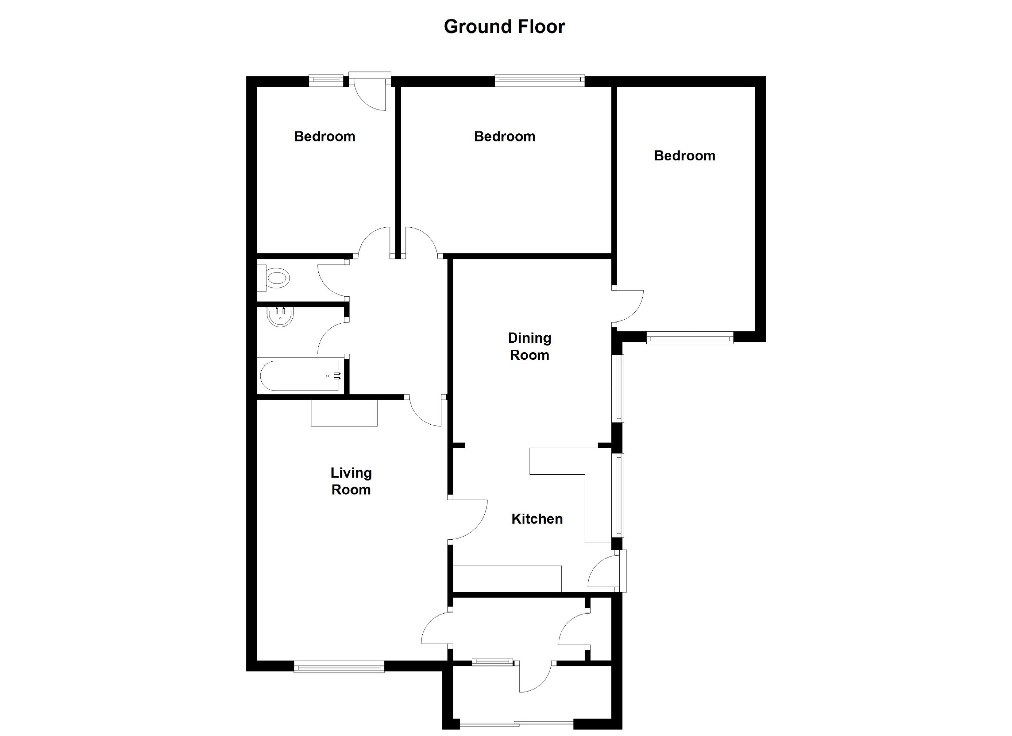 3 bed detached bungalow for sale in Trefaenor, Comins Coch, Aberystwyth