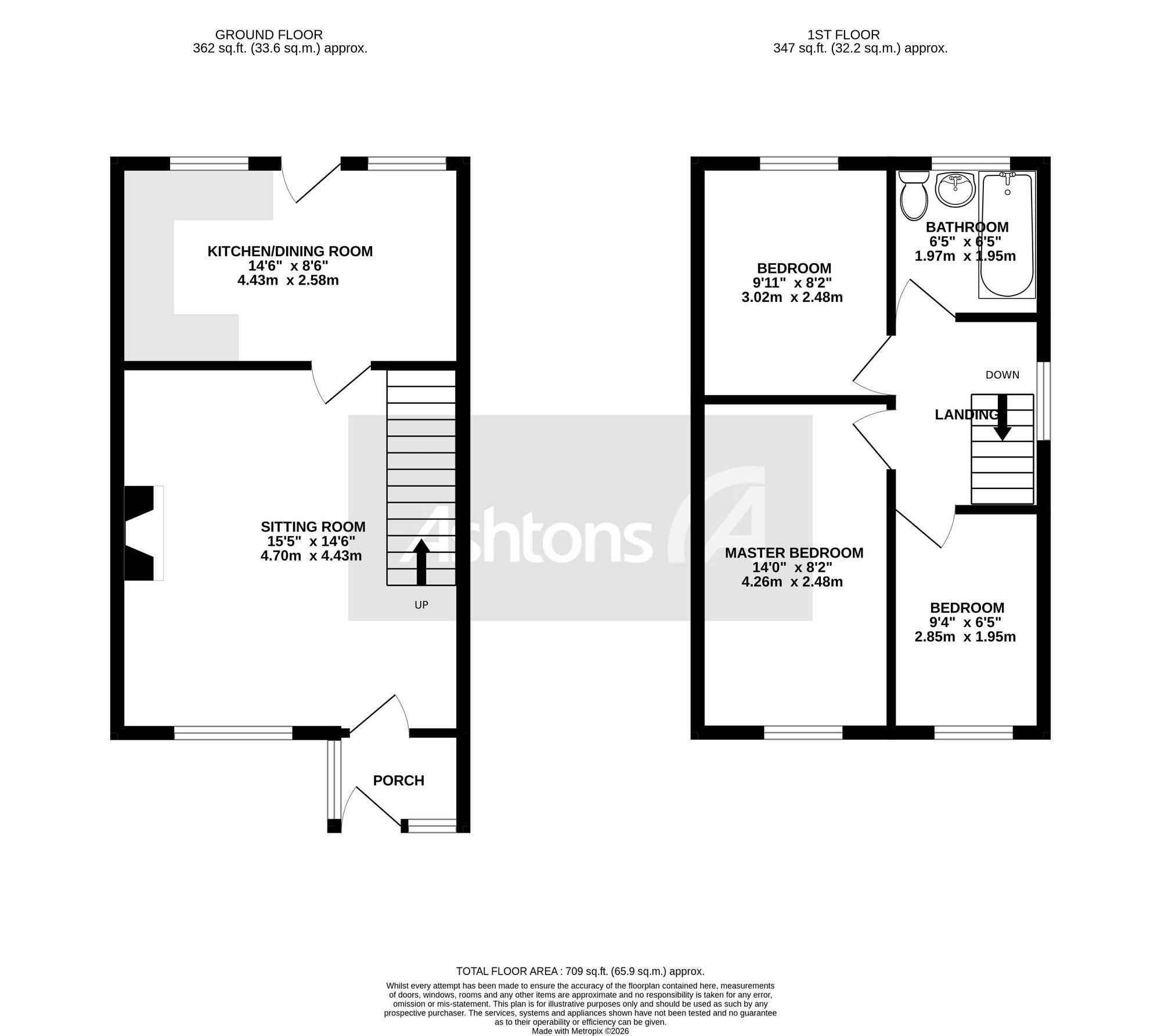 14 Strathmore Grove, St. Helens floorplan
