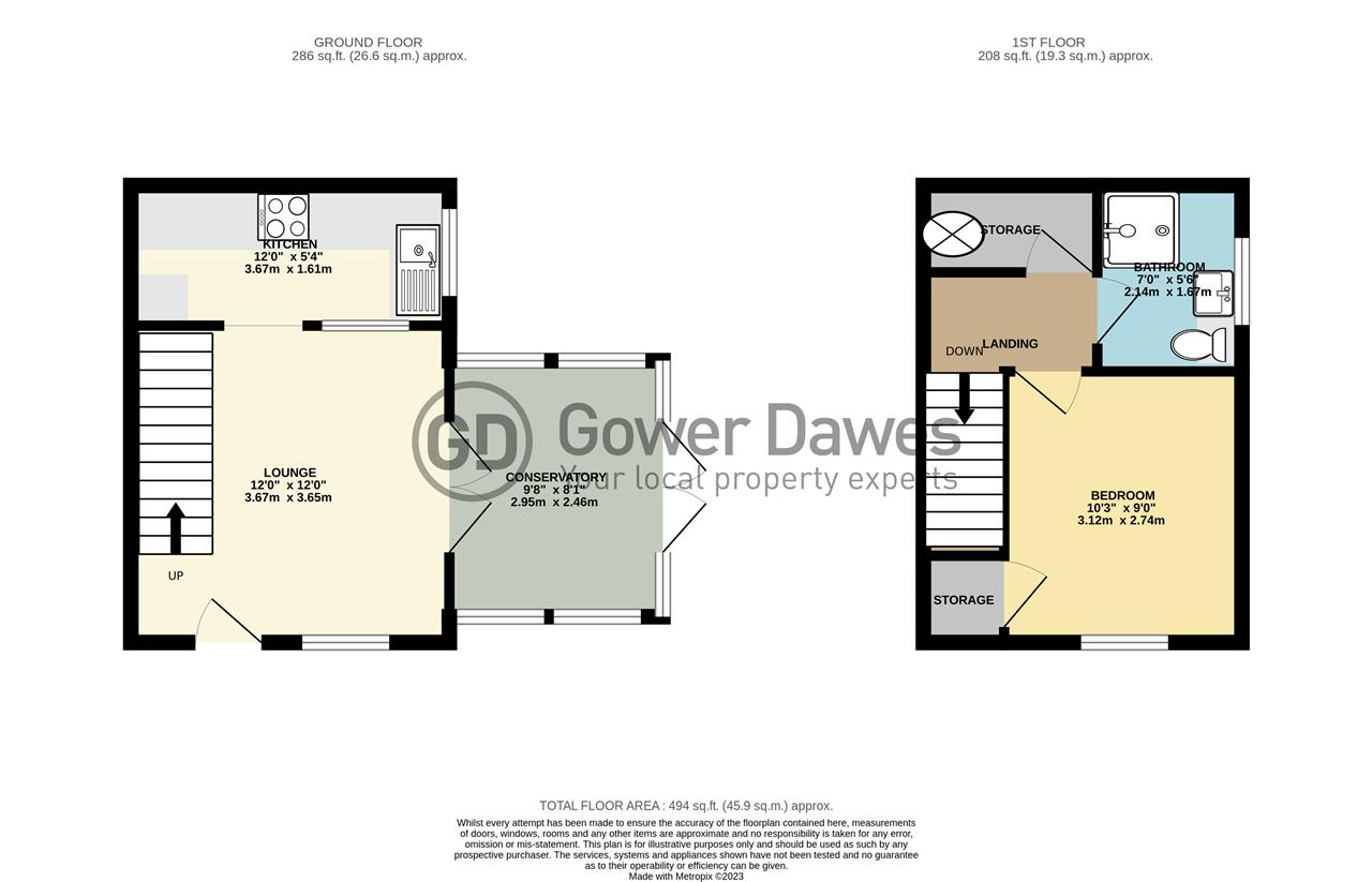 11, Duarte Place, Chafford Hundred floorplan