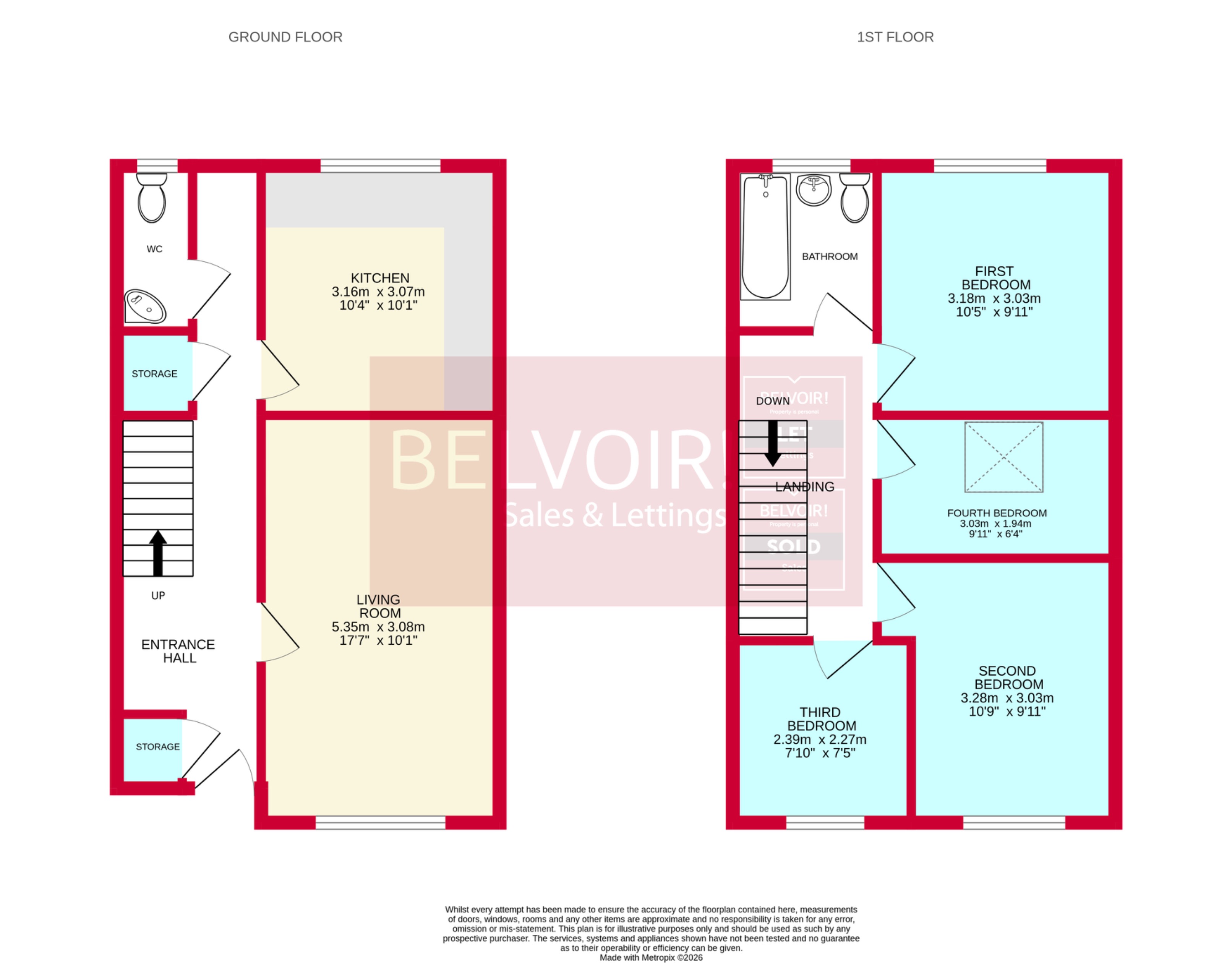 23, Rowlands Close, Walsall floorplan