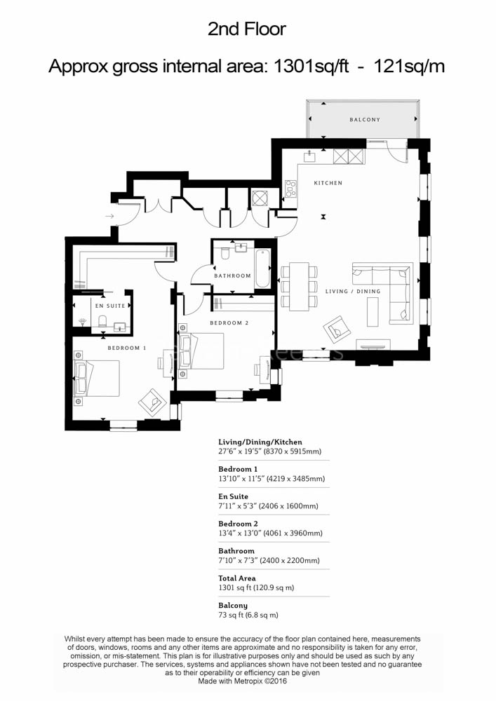 2 Bedrooms Flat to rent in Hampstead Reach, Hampstead Garden Suburb NW11