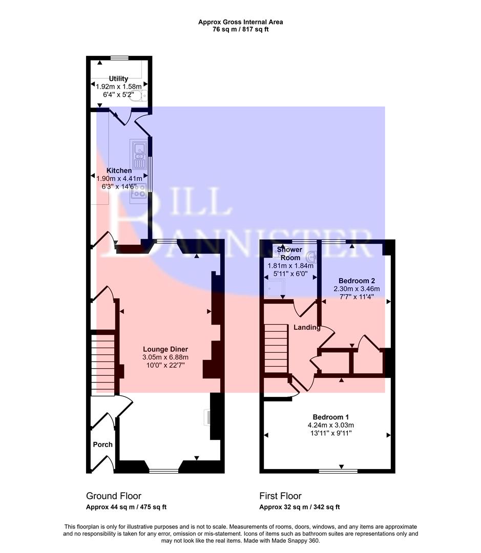7, St. Day Road, Redruth floorplan