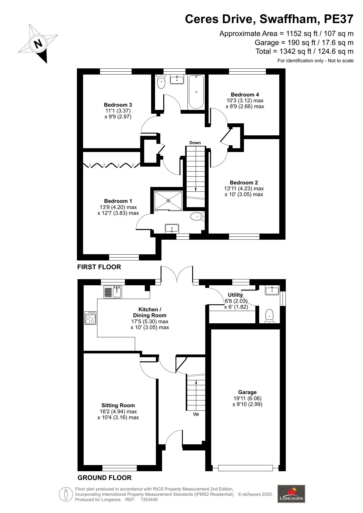 9, Ceres Drive, Swaffham floorplan