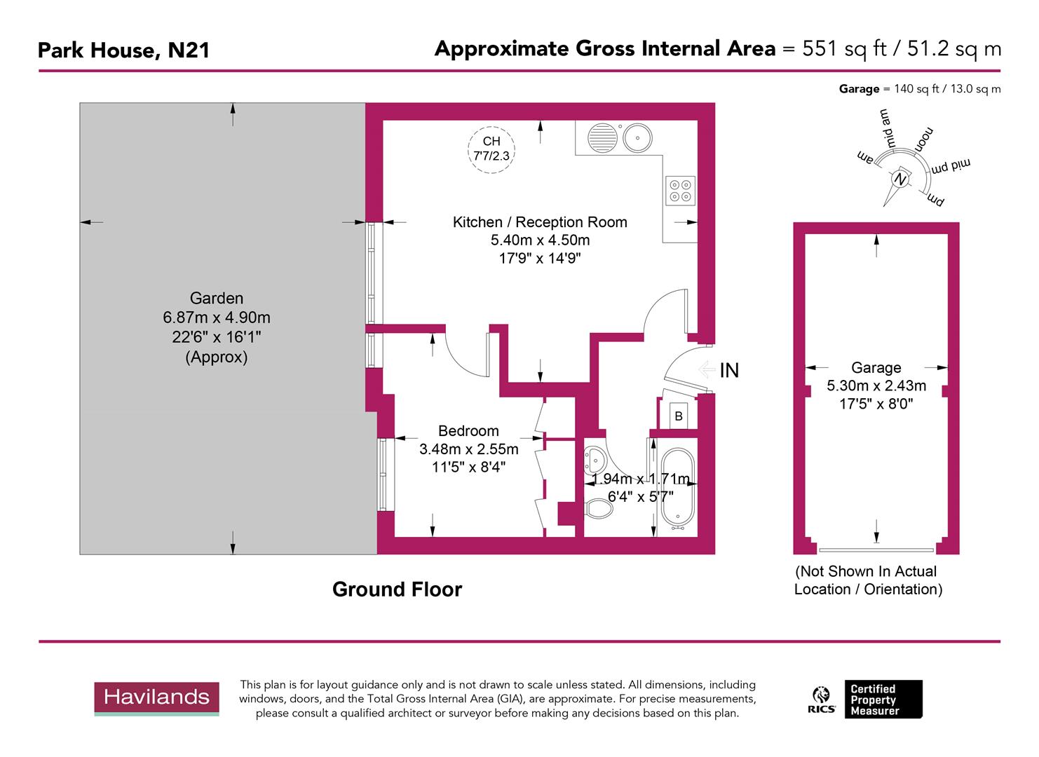 Flat 4 Park House, Winchmore Hill Road, Winchmore Hill floorplan