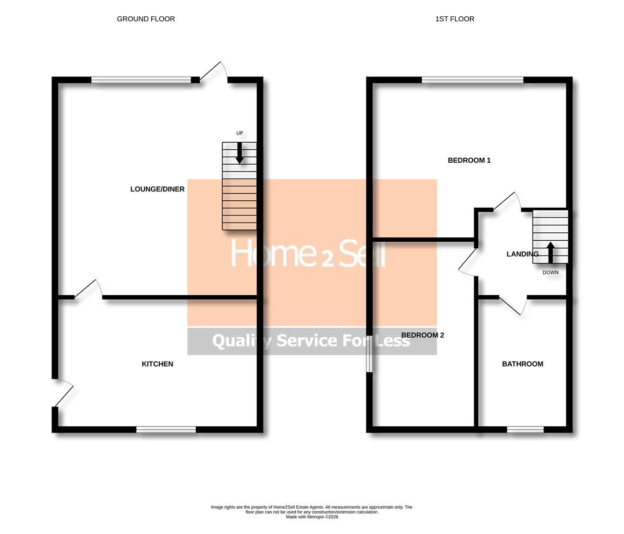 208, John OGaunts Way, Belper floorplan