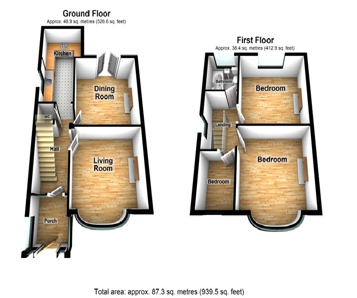 122, City Way, Kent floorplan
