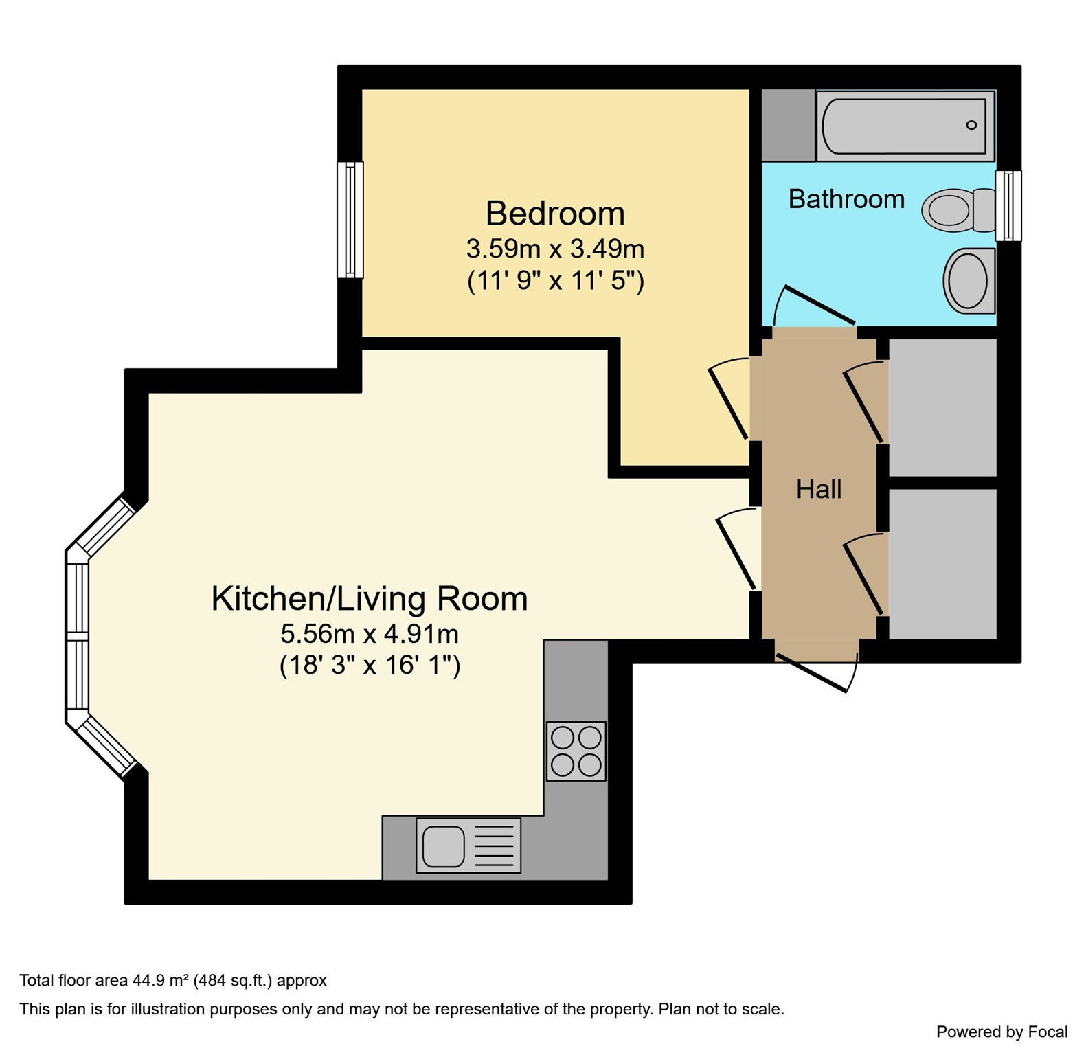 1, Wroughton Road, Aylesbury floorplan
