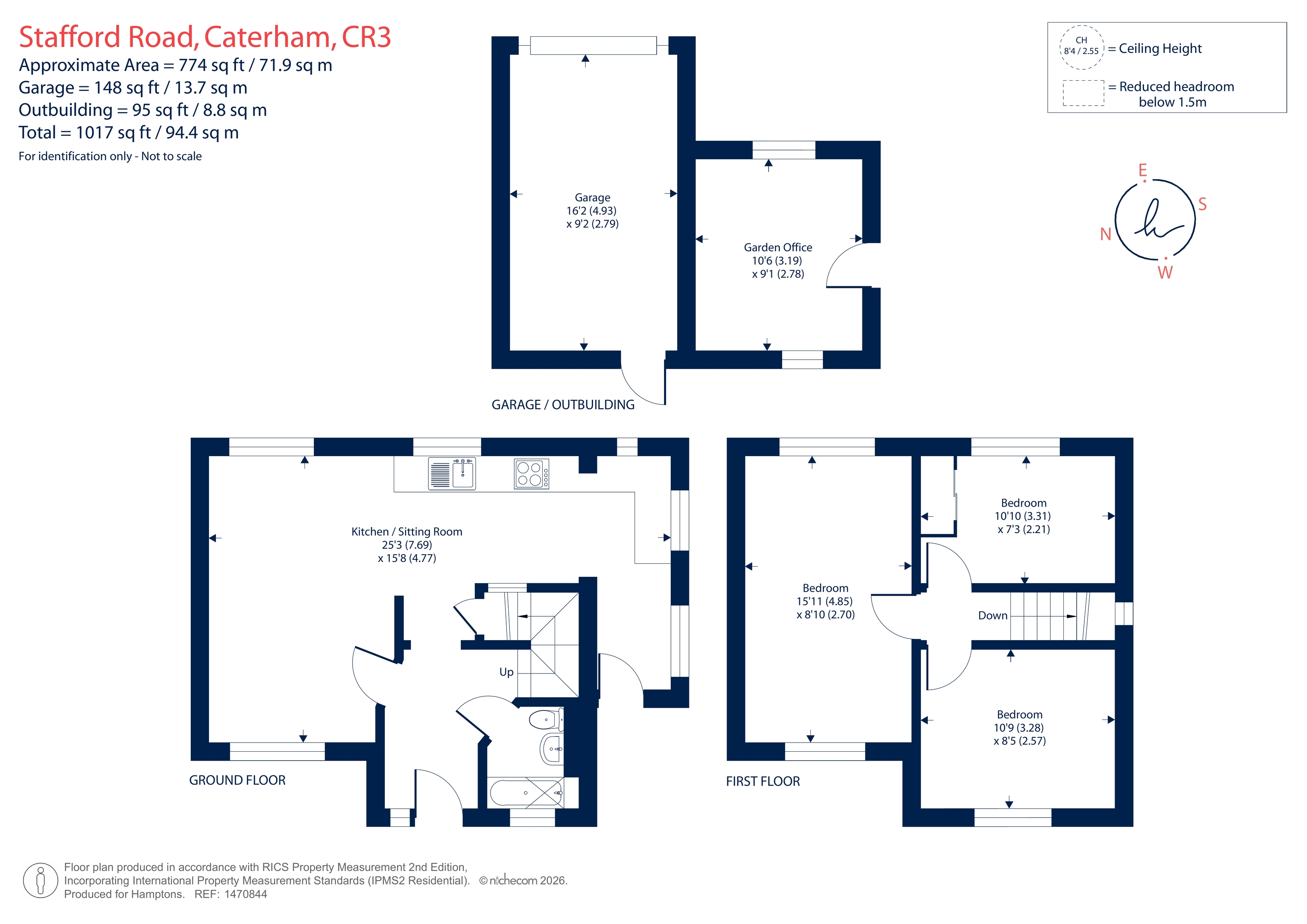 124, Stafford Road, Caterham floorplan